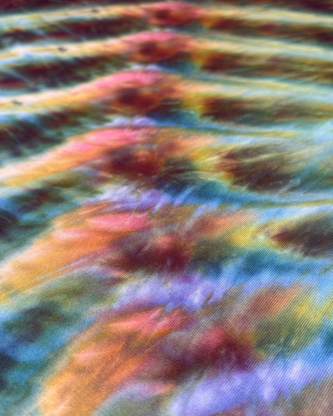 XL - ice dyed mindbender warrior princess cosmic roll tee