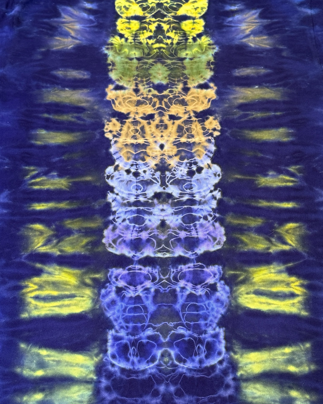 M - UV reactive deep space mandala with kenney totem spine tee
