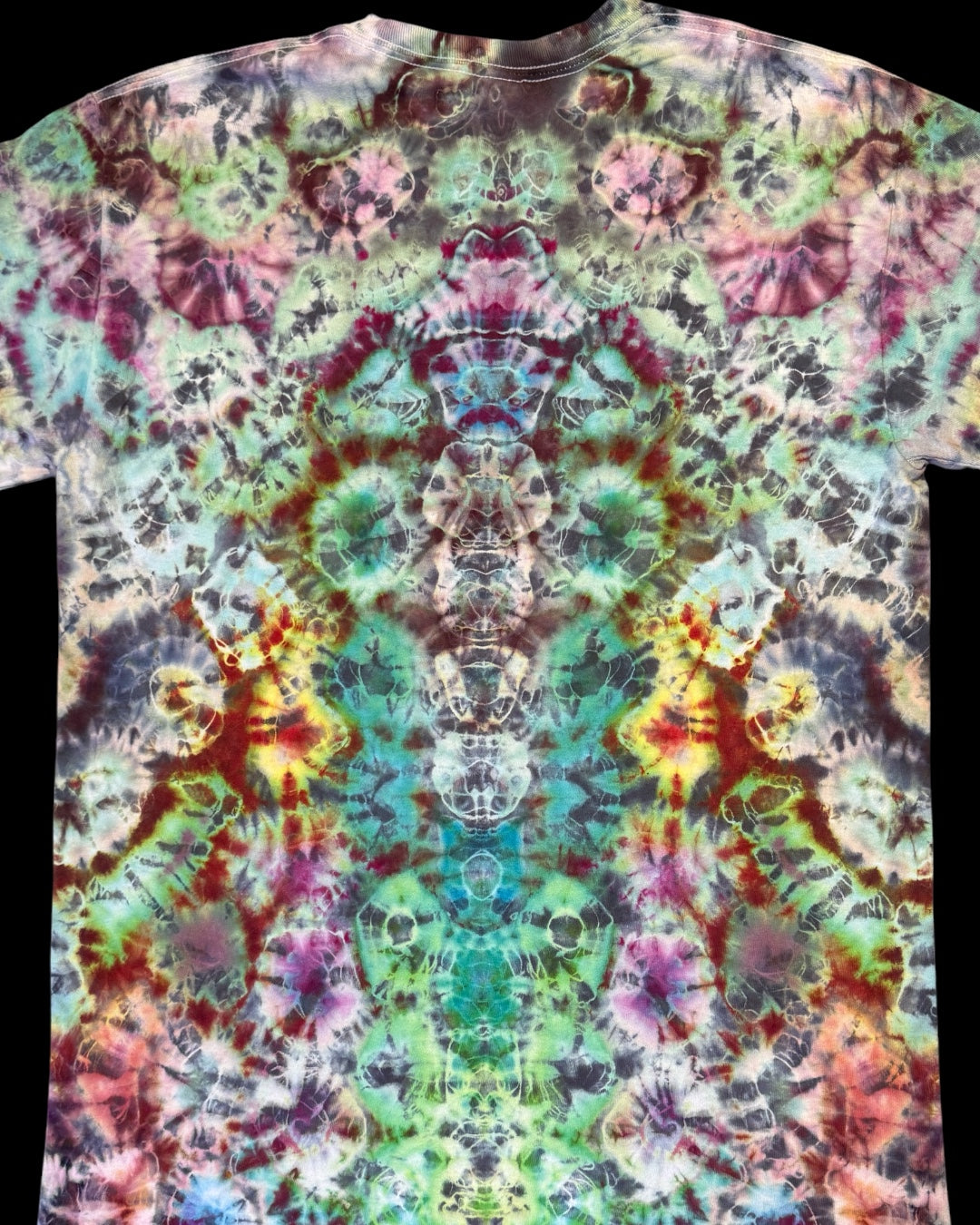 M - ice dyed kenney style fruit salad tee