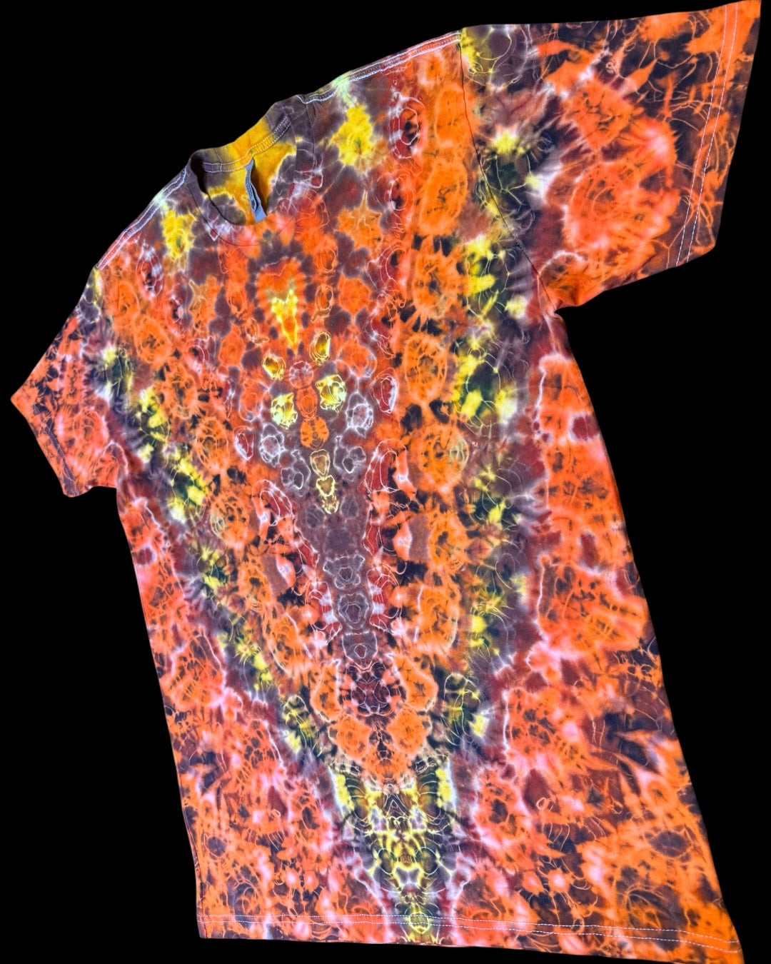 L - orange crush kenney style tee