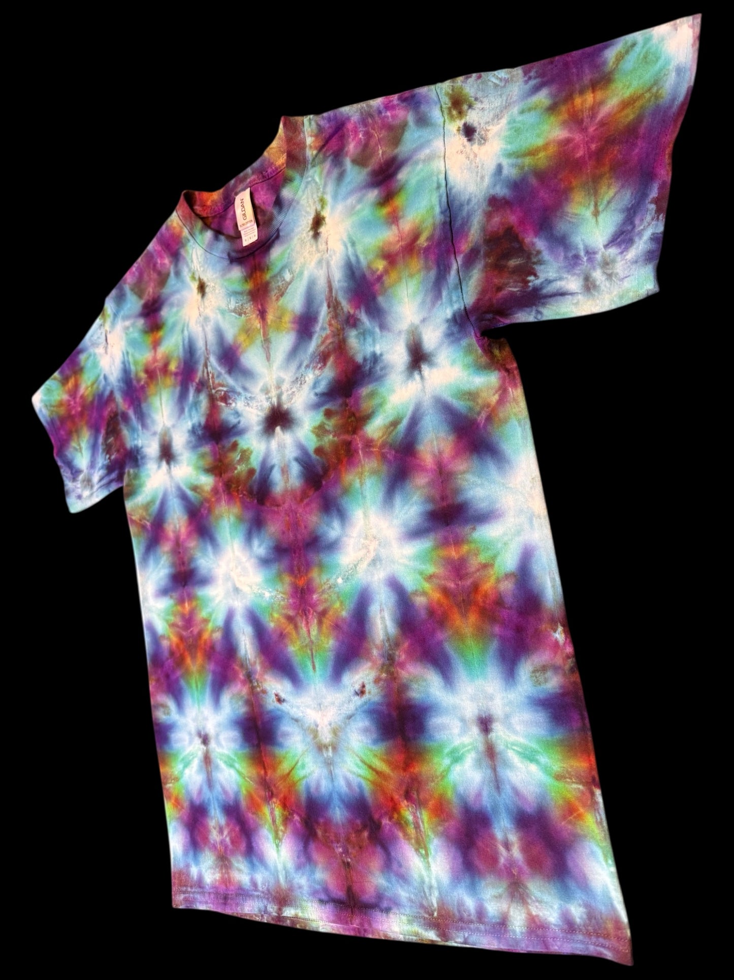 M - ice dyed sekka shibori tee