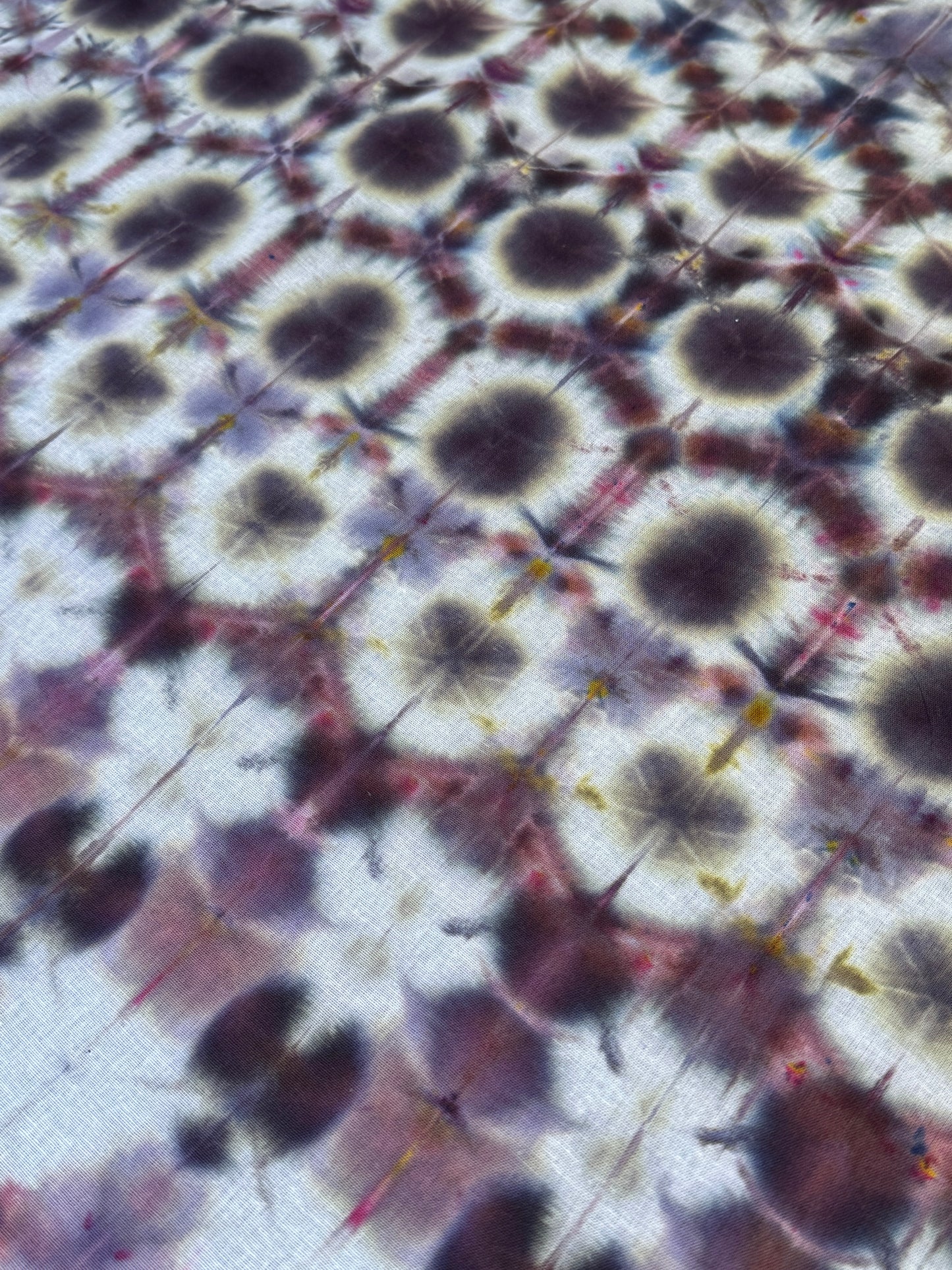 ice dyed sekka shibori custom color red tide bandana