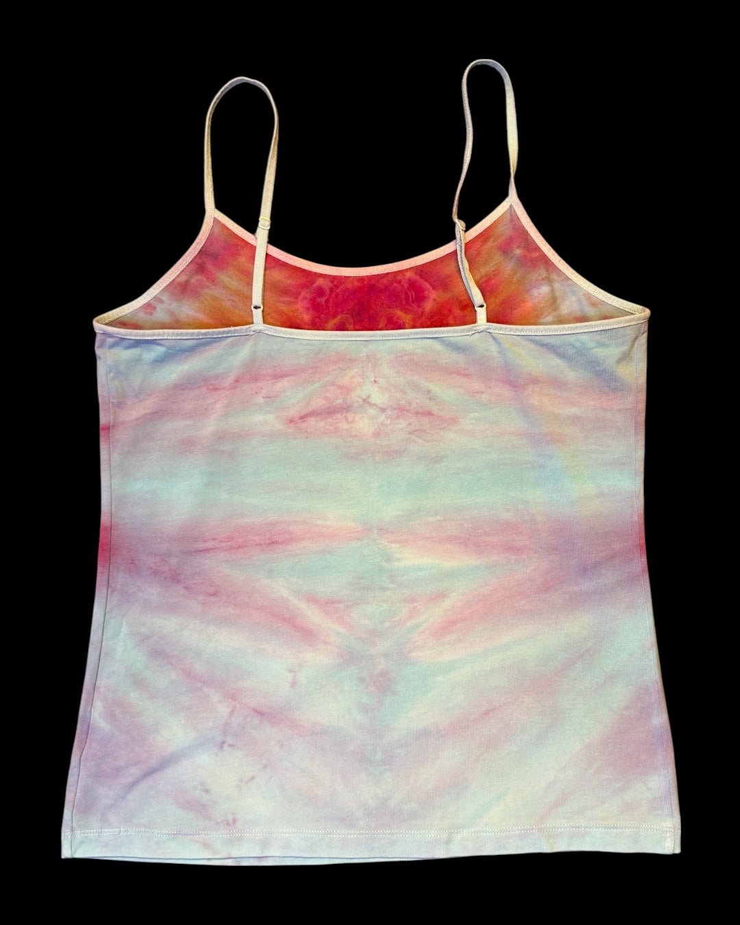 L - gravity ice dyed kenney style pleated cami