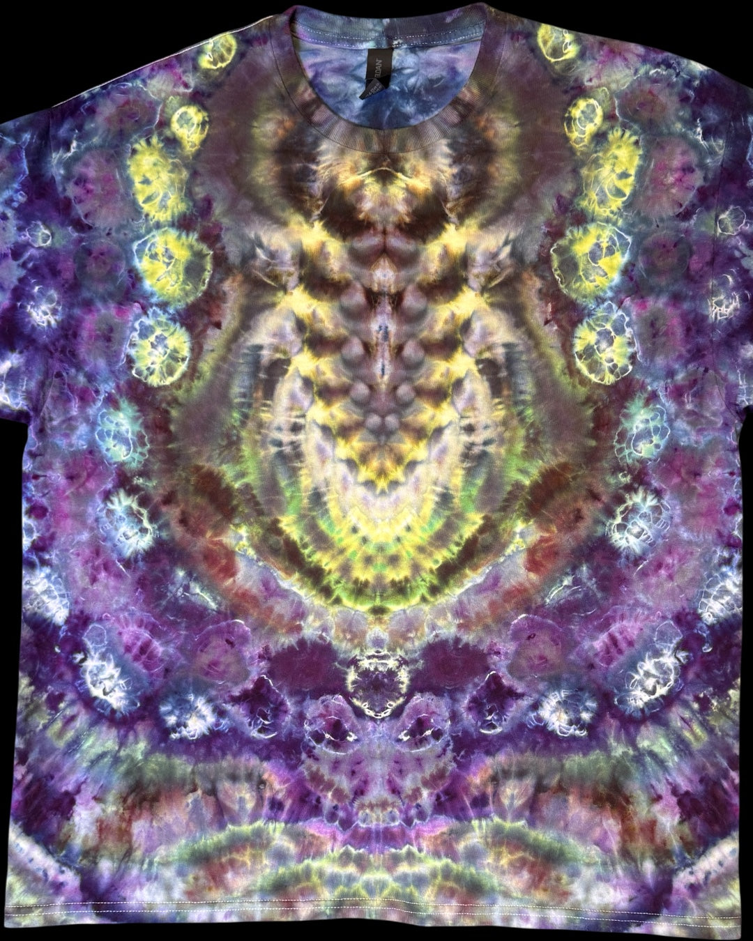 XL - ice dyed cosmic kenney combo tee