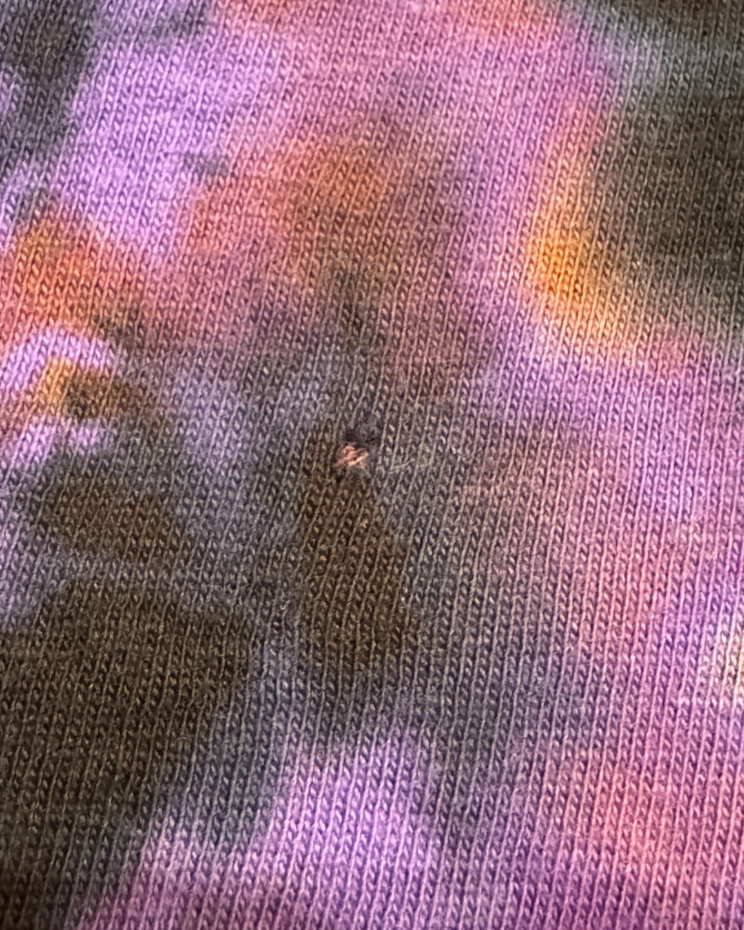 M - “misfits” series ladies’ fit purple reverse dyed kenney style vee