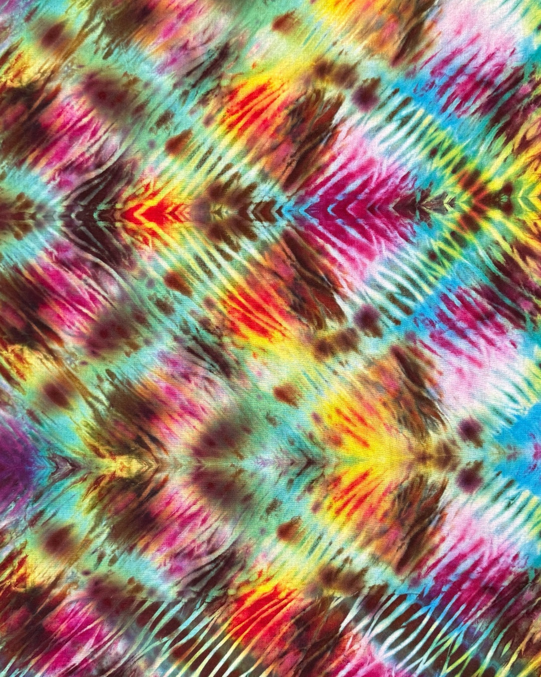 pseudo rainbow arashi shibori bandana