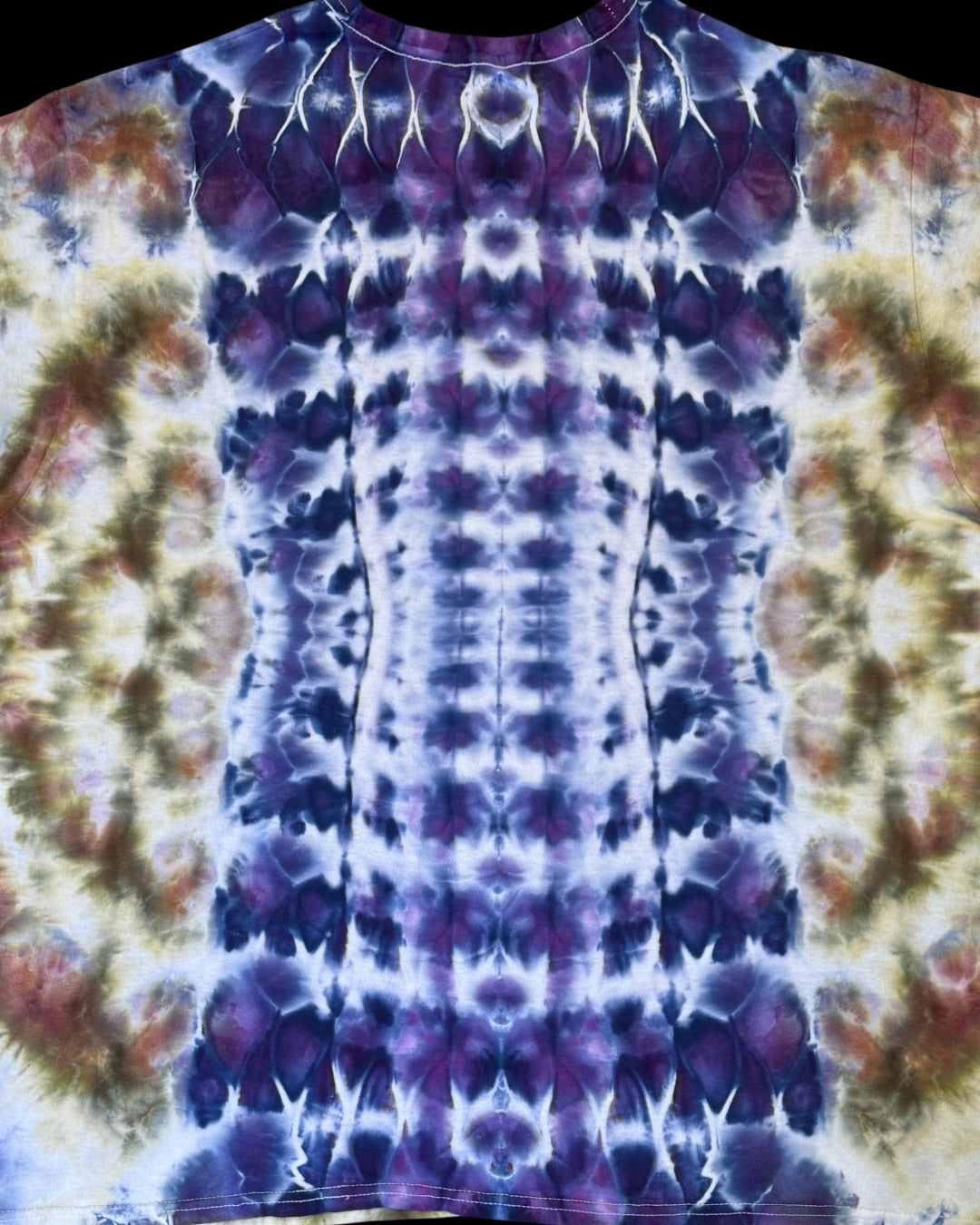 XXL - ice dyed mandala with cosmic spine