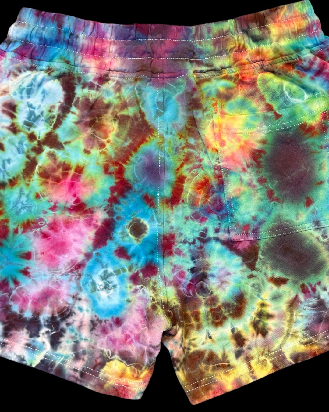 S - ice dyed kenney style shorts