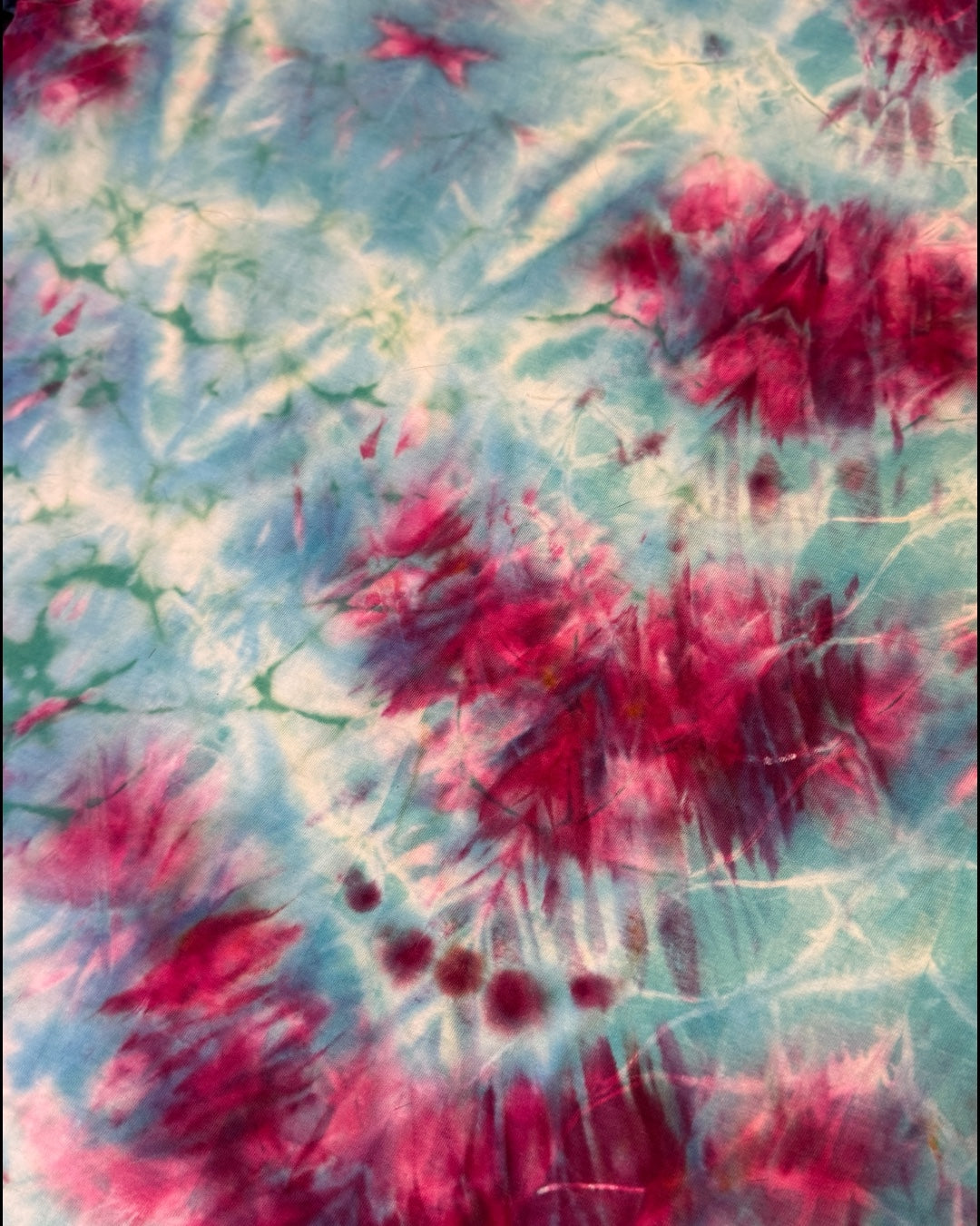 L - “misfits” series twice fried and ice dyed tee