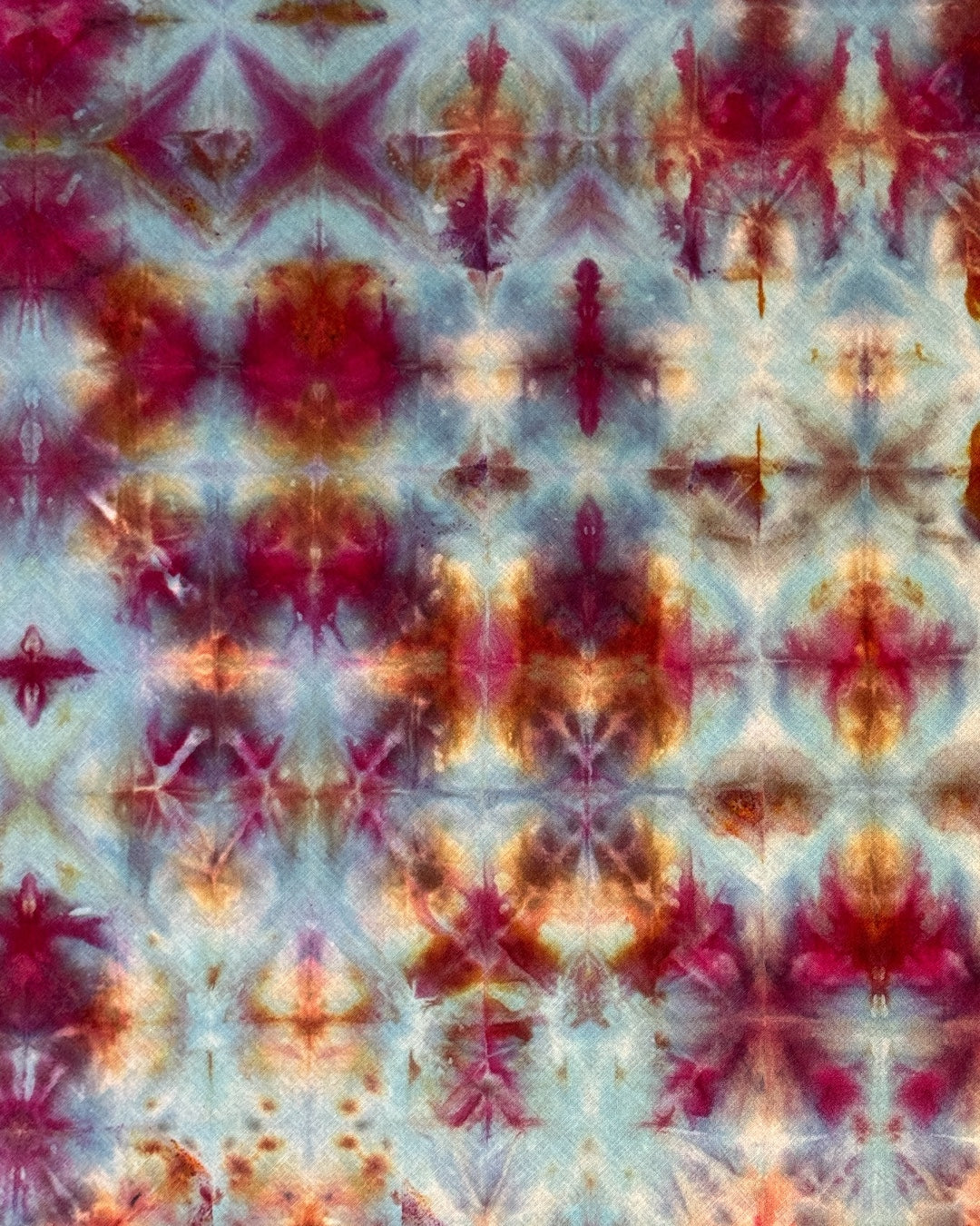 ice dyed glitchy bandana