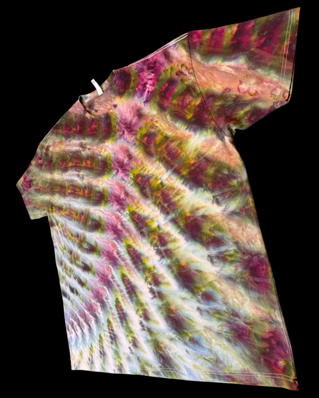 XXXXL - ice dyed deep jungle cosmic roll tee