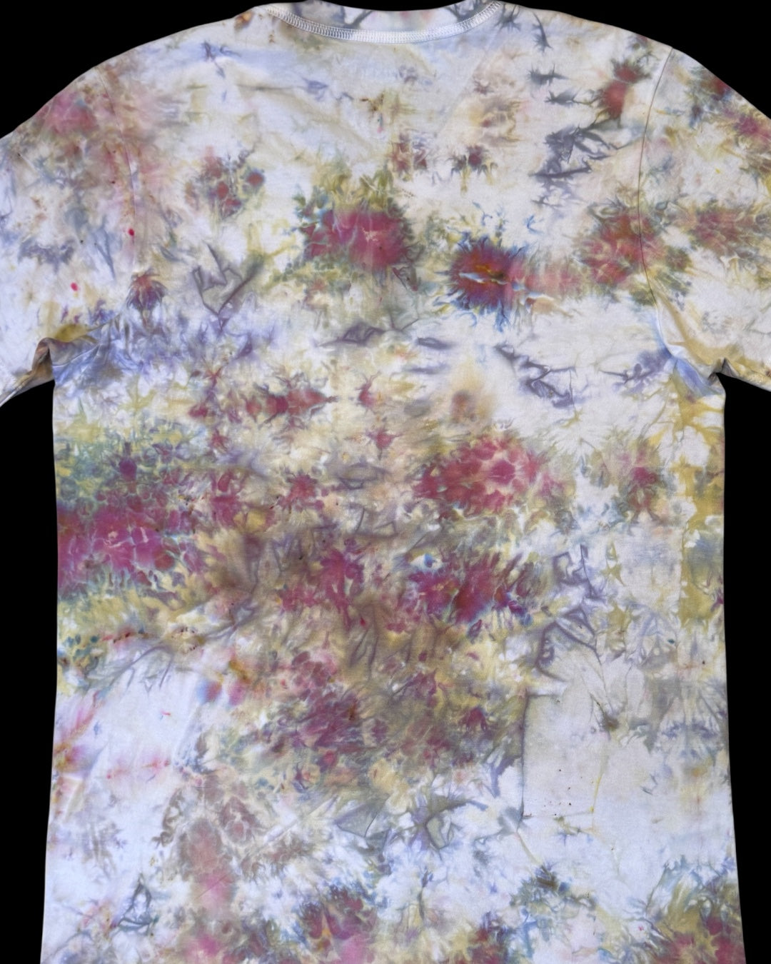 S - ice dyed scrunch warrior princess vee tee