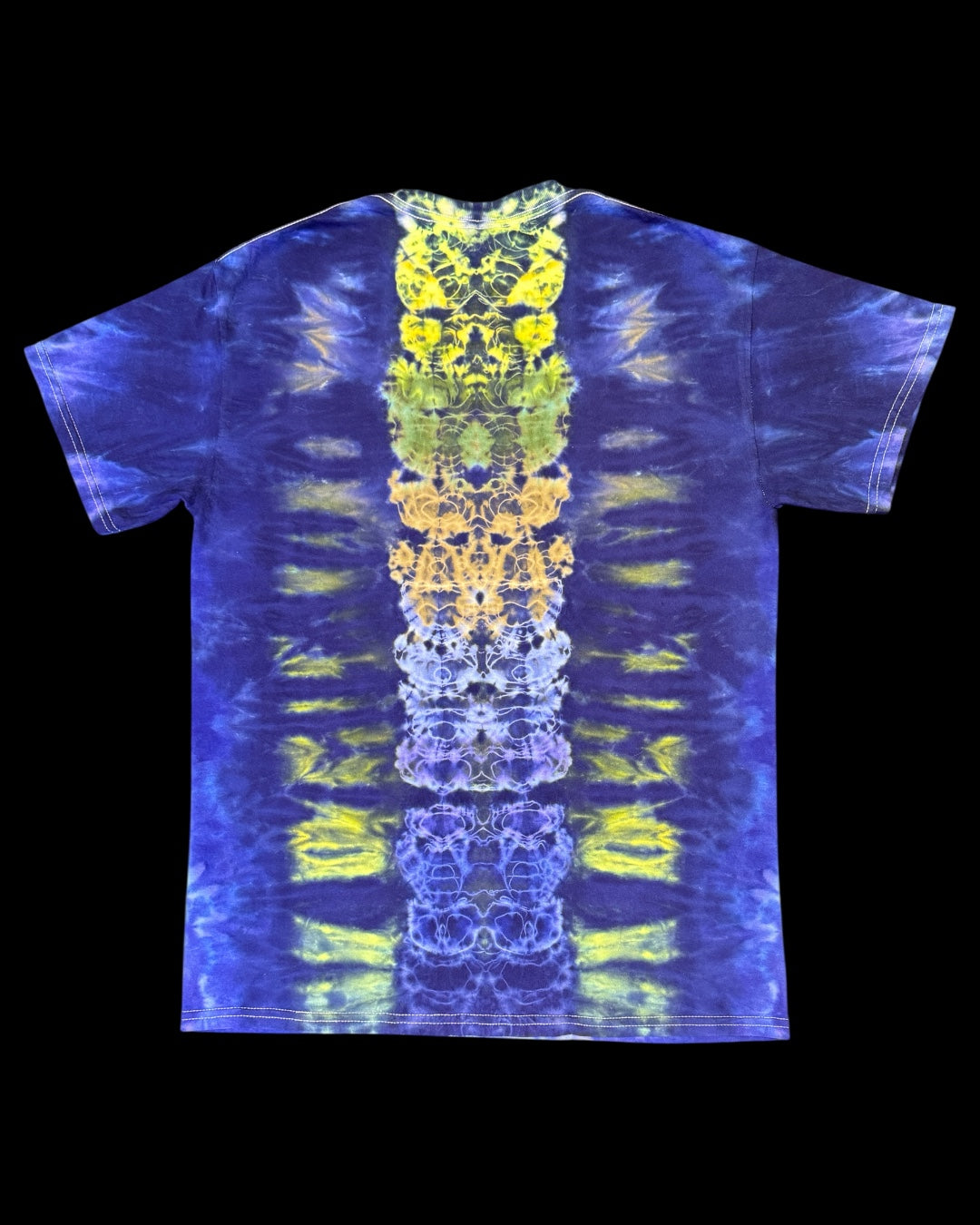 M - UV reactive deep space mandala with kenney totem spine tee