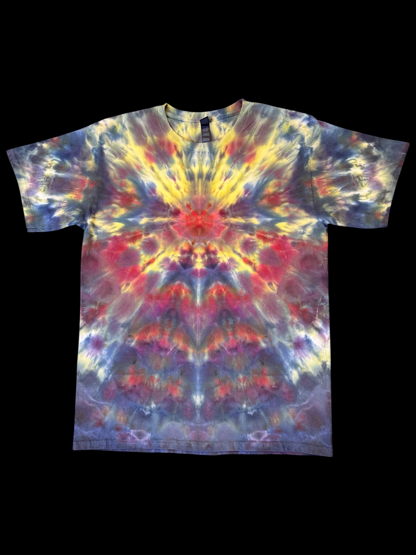 L - ice dyed big bang tee