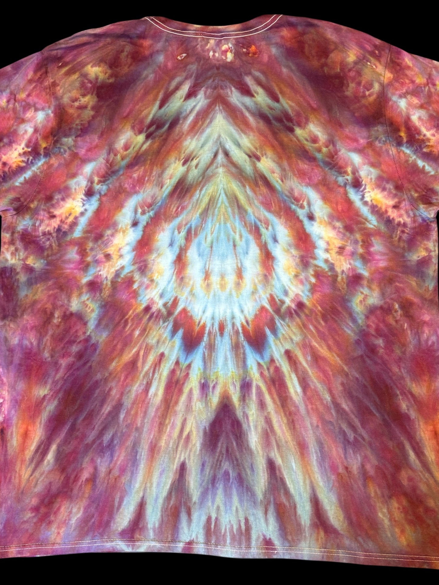 XXL - ice dyed mirage mirrored cosmic roll tee