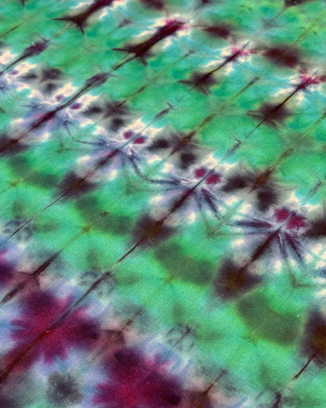 ice dyed avalon sekka shibori bandana