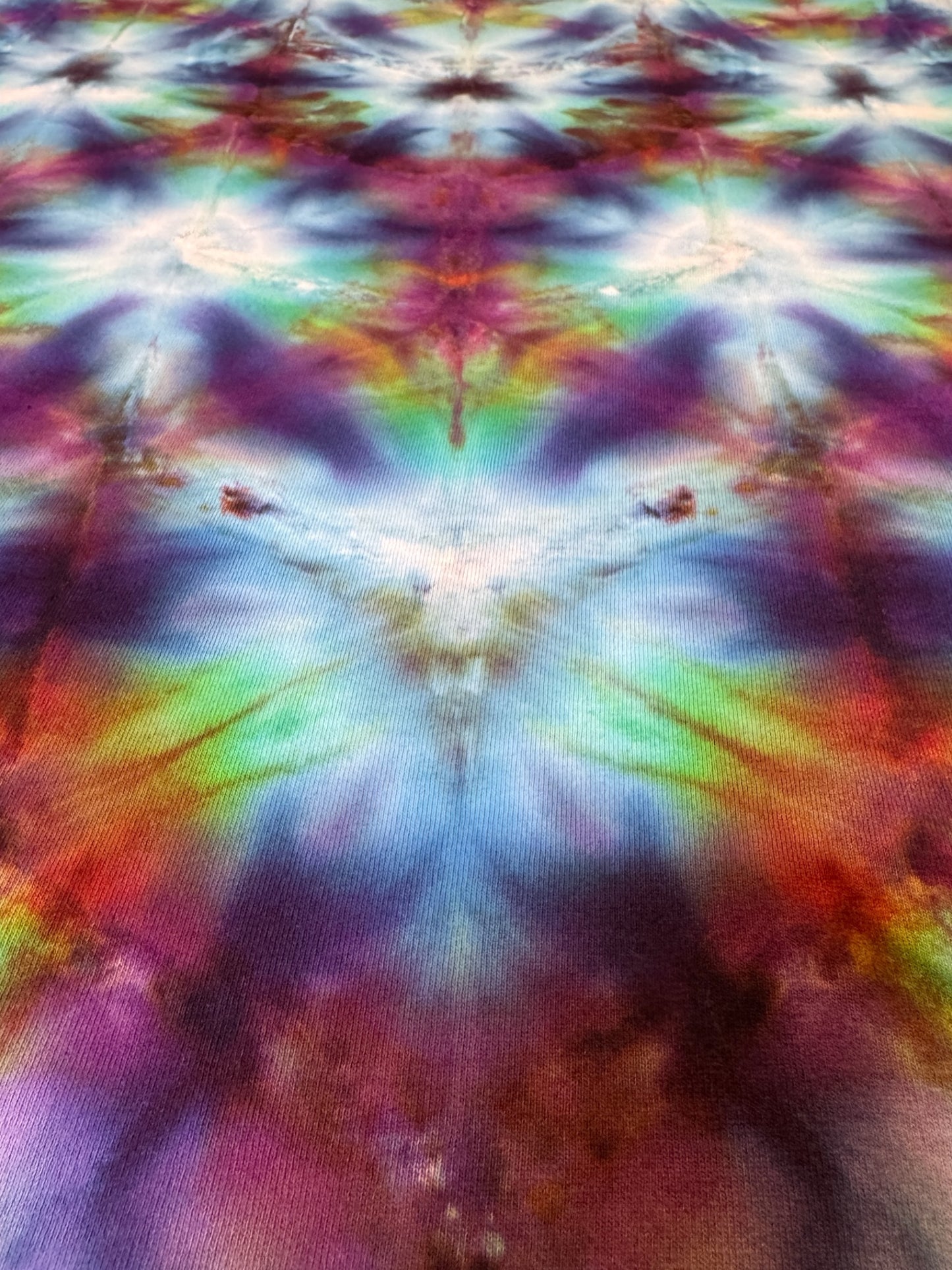 M - ice dyed sekka shibori tee