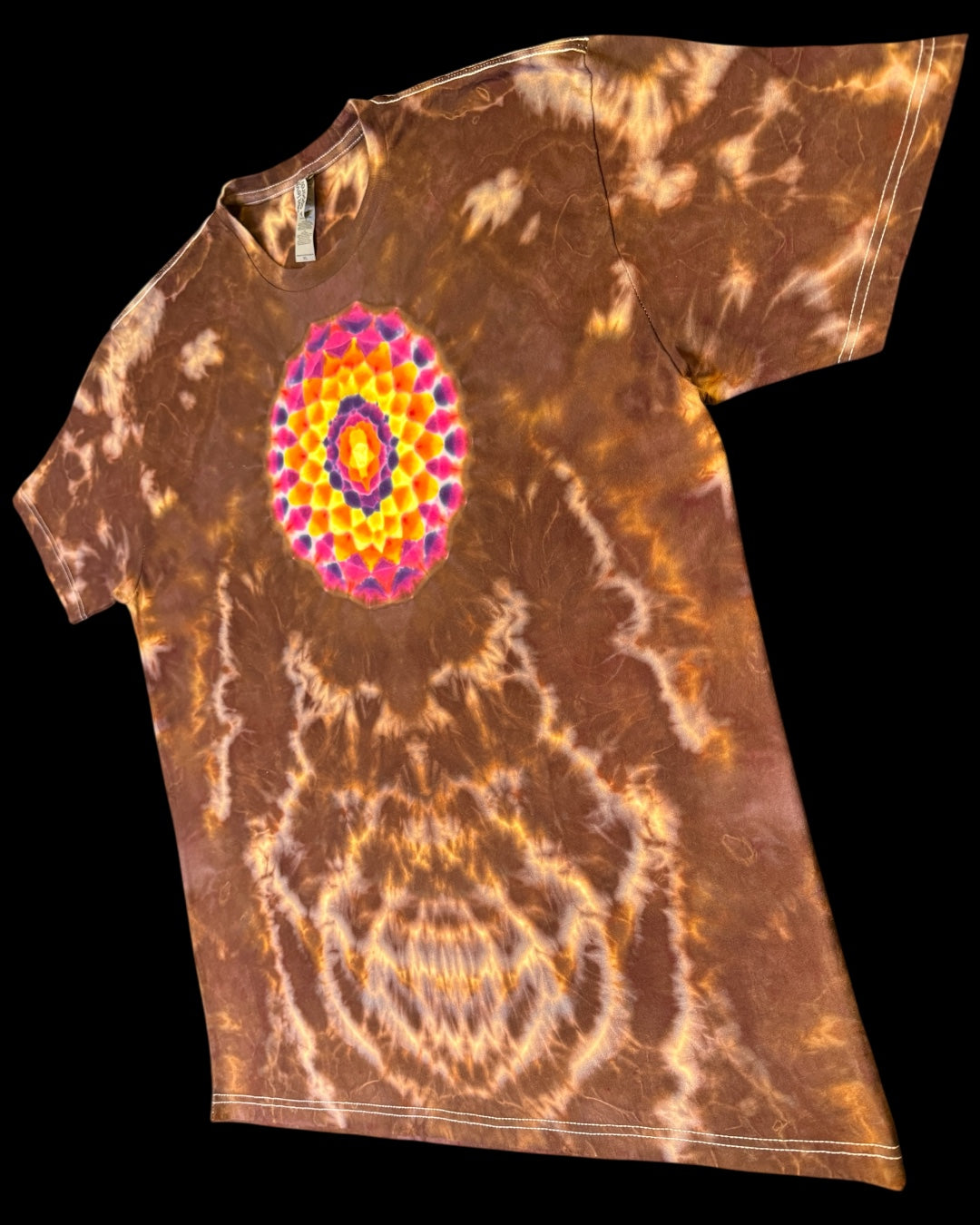 XL - liquid dyed oval-dala tee