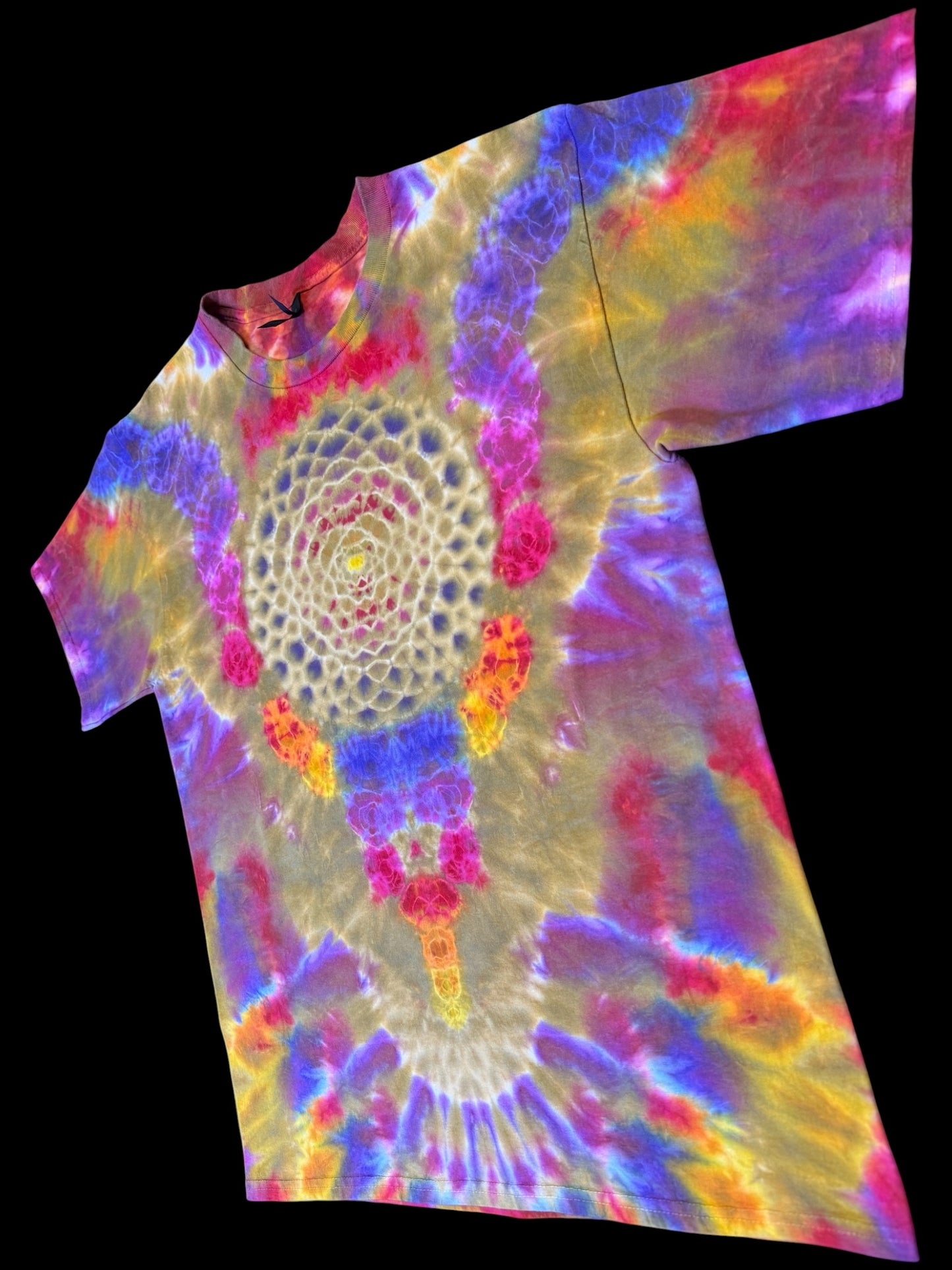 L - golden mandala kenney cosmic combo tee