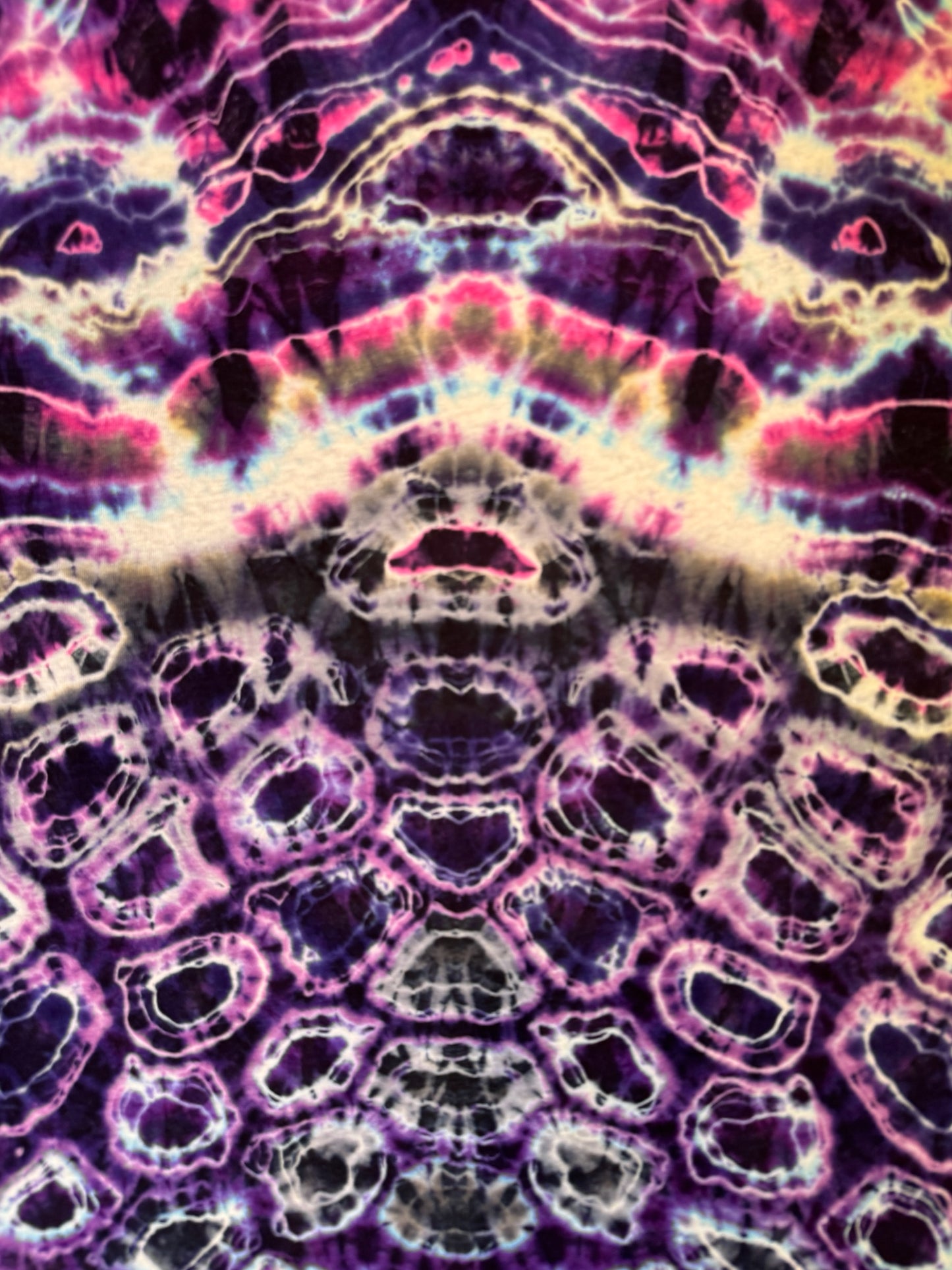 L - hemp cosmic mandala kenney style combo tee