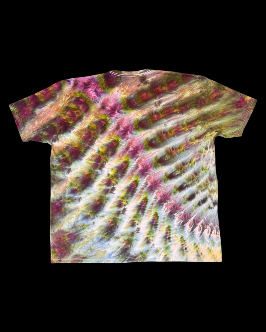 XXXXL - ice dyed deep jungle cosmic roll tee