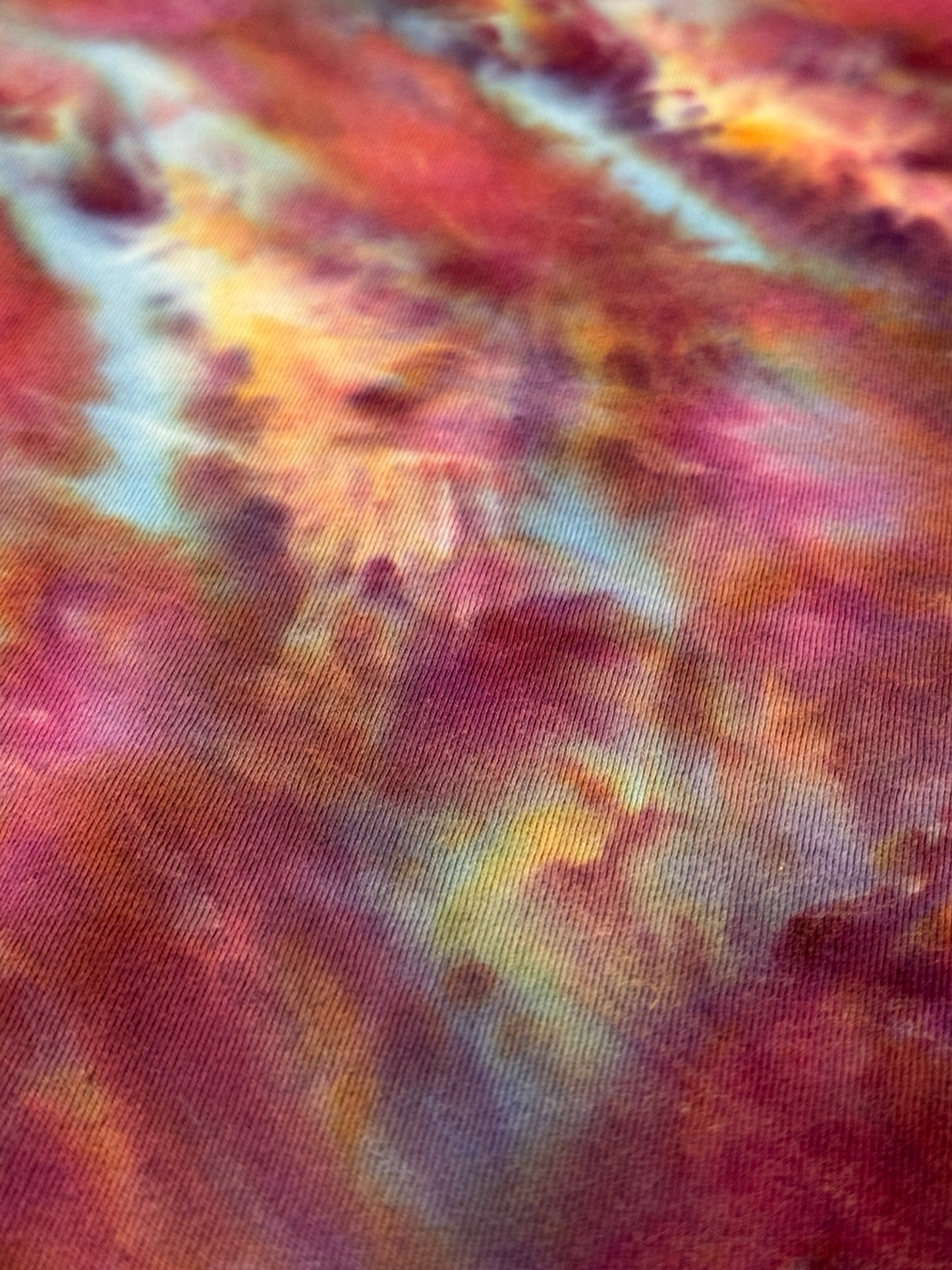 XXL - ice dyed mirage mirrored cosmic roll tee