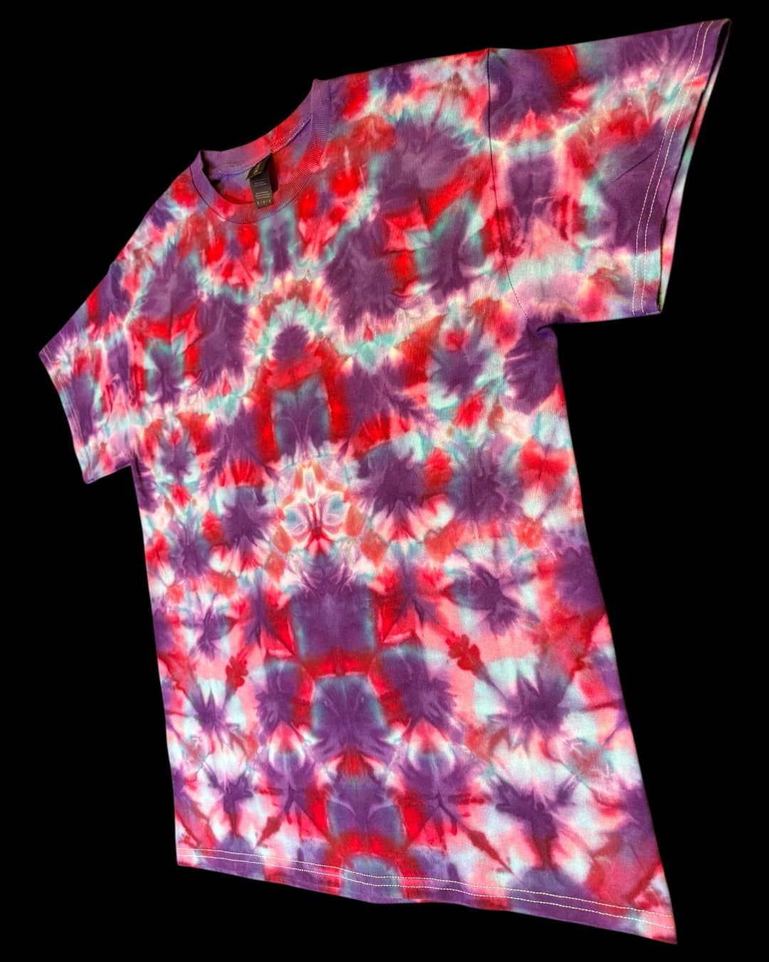 M - 3D series experimental shibori tee