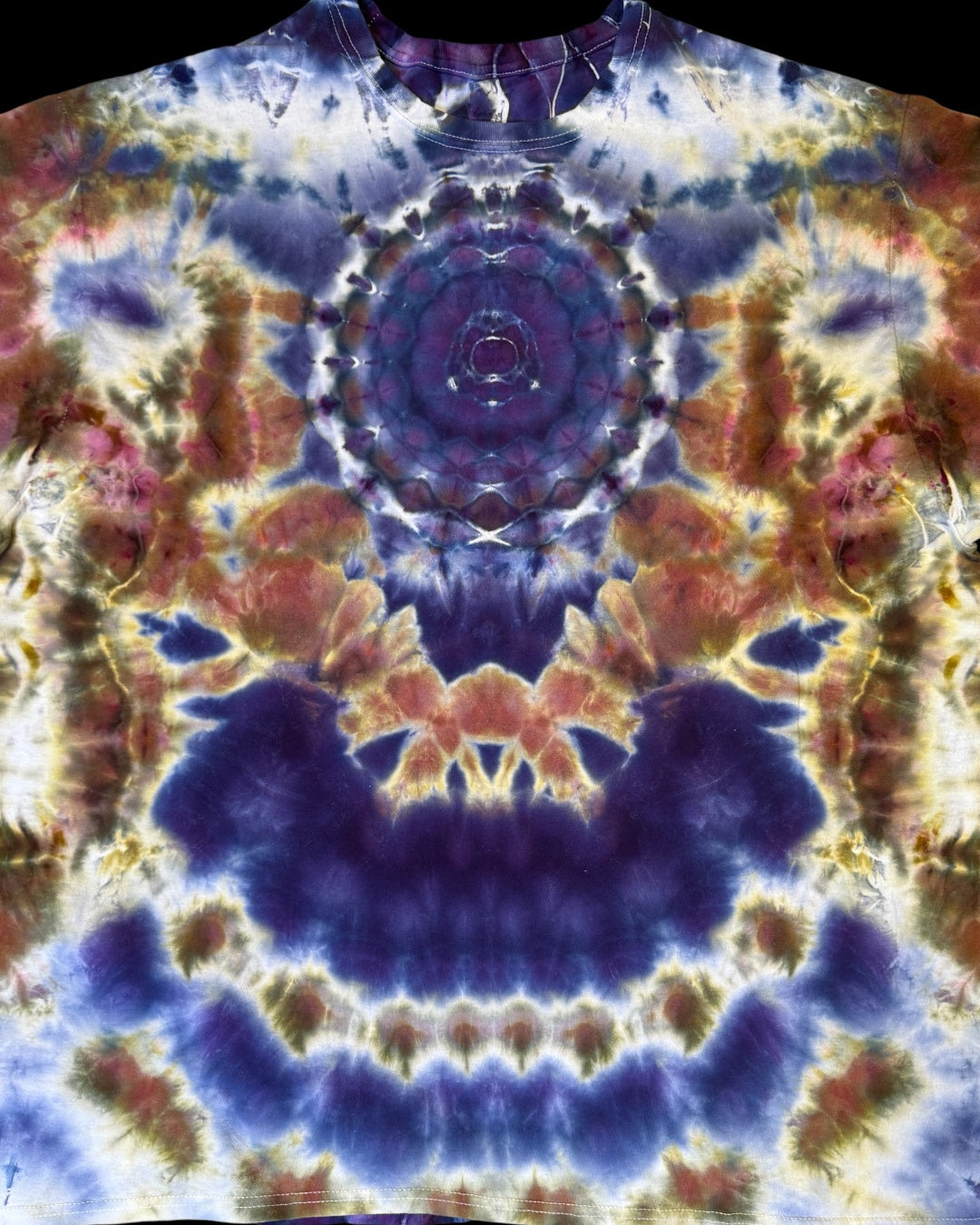 XXL - ice dyed mandala with cosmic spine