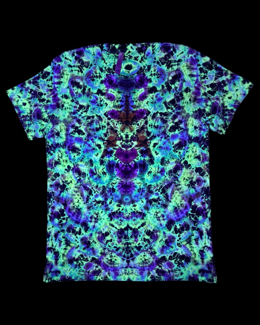 M - glowing pastel primary color kenney style tee