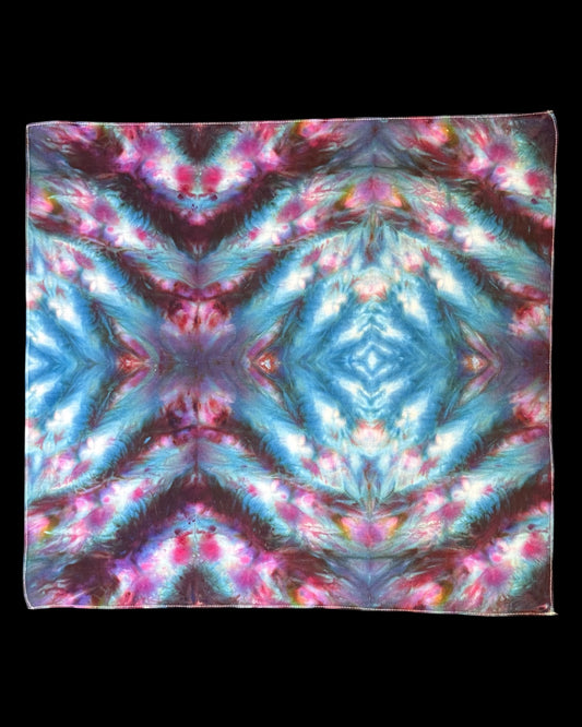 ice dyed experimental cosmic rolled mindbender b bandana
