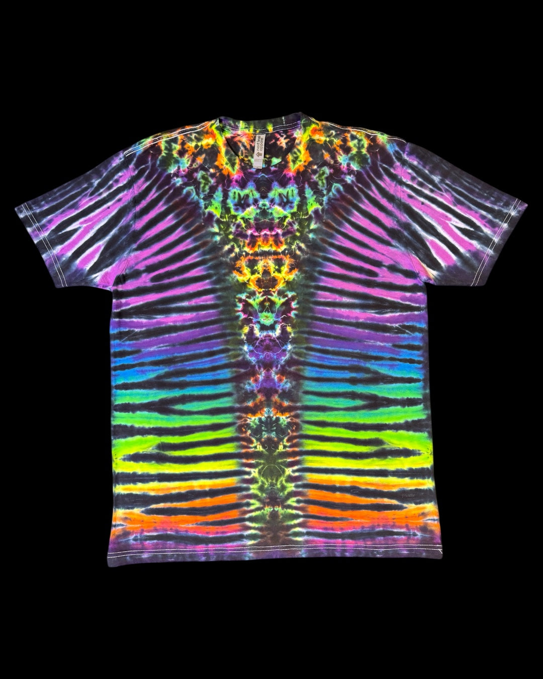 XL - rainbow kenney zipper tee