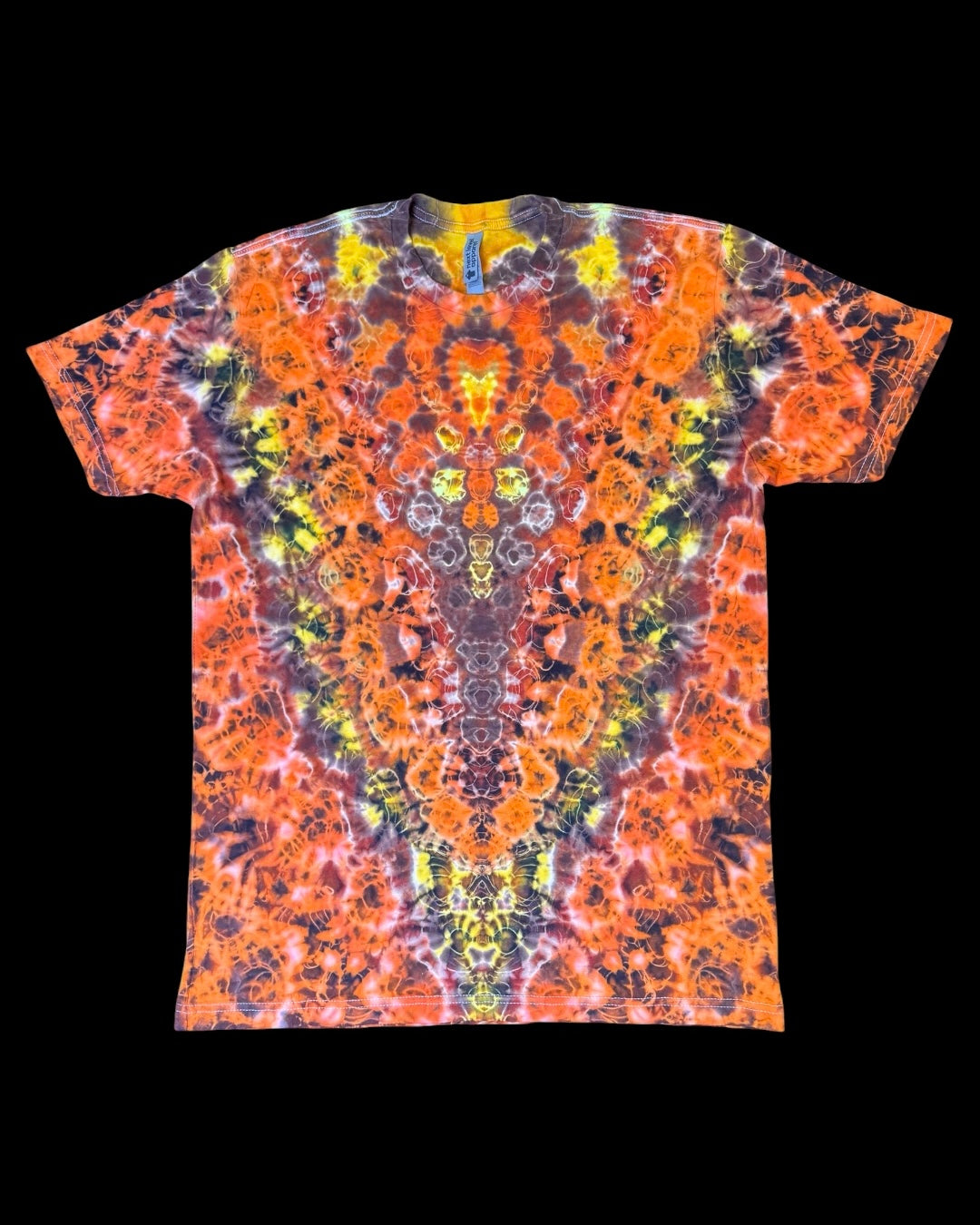 L - orange crush kenney style tee