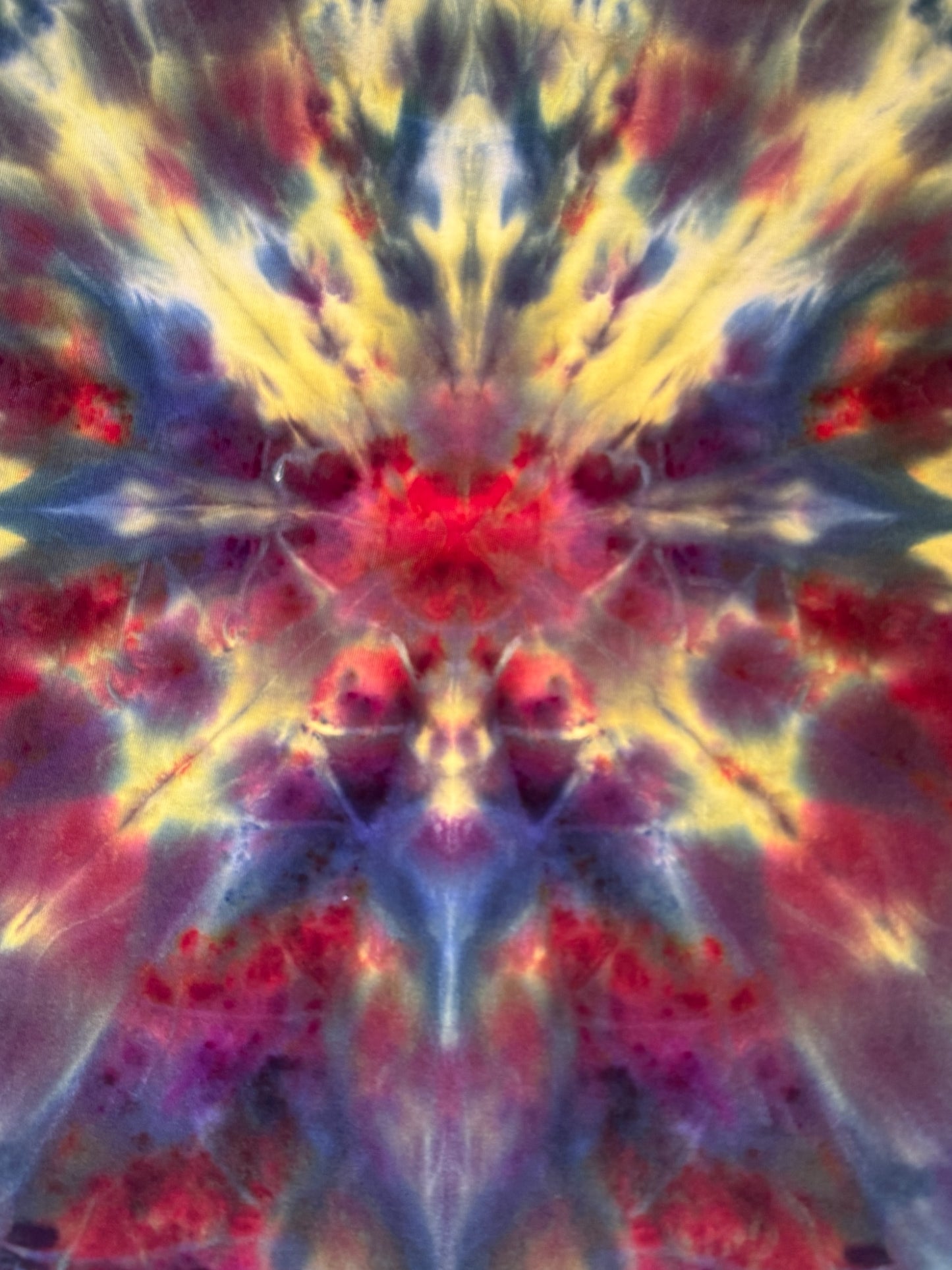 L - ice dyed big bang tee