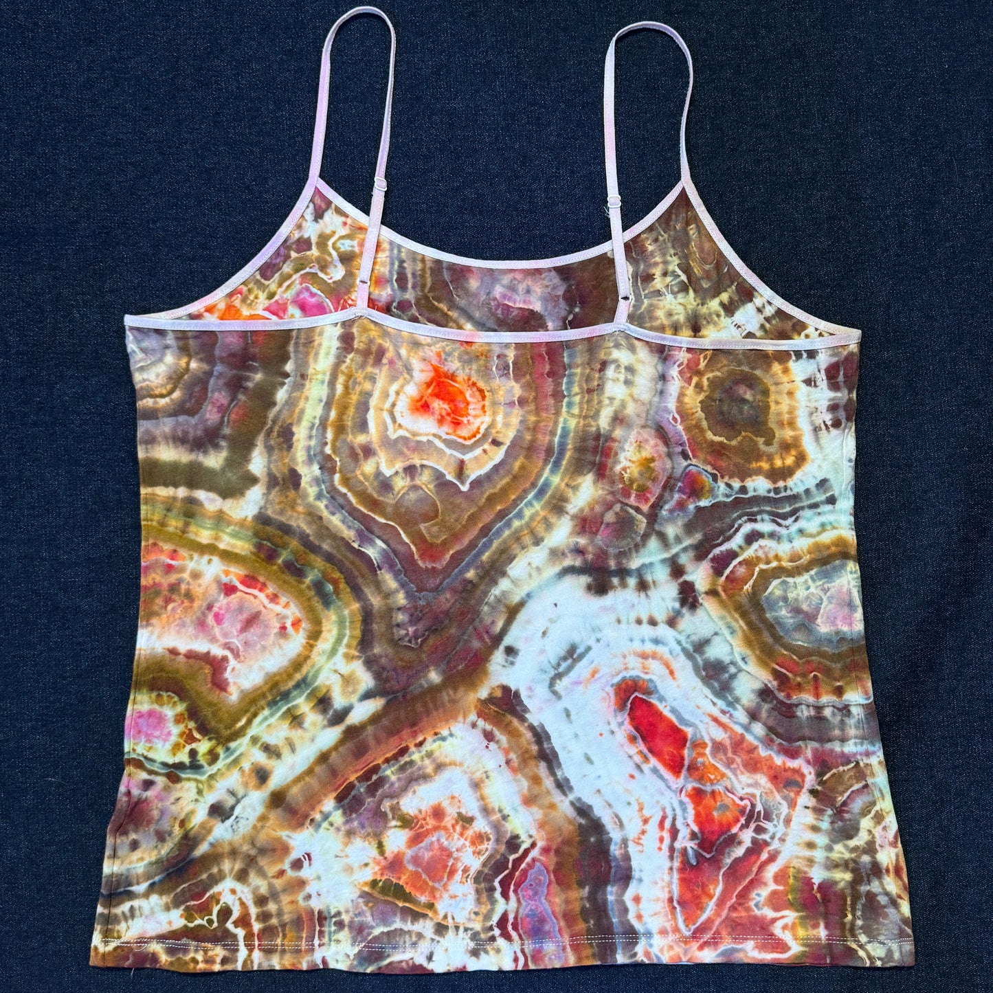 XXL - ice dyed geode style cami