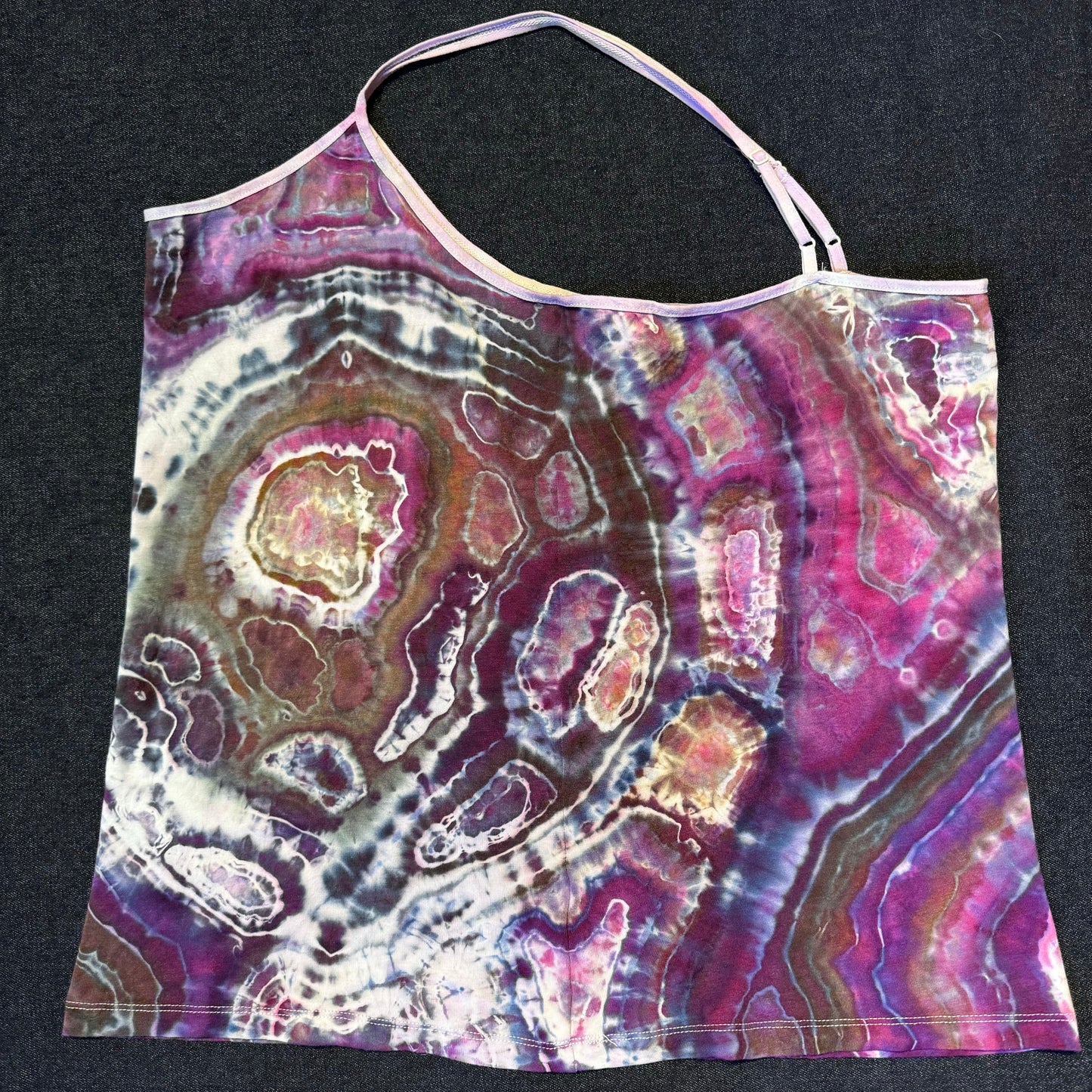 XXL - ice dyed geode style cami