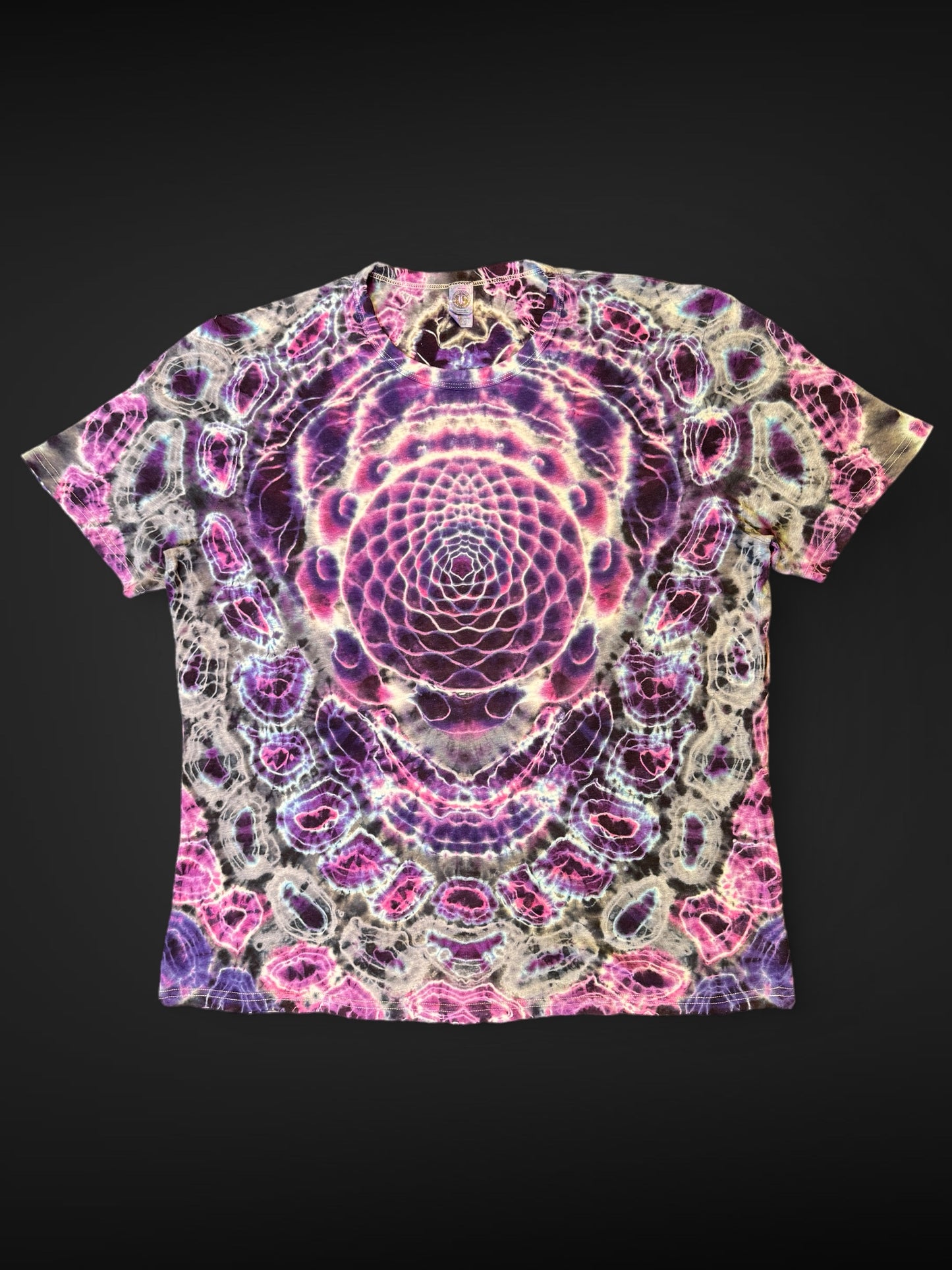 XXL - hemp cosmic mandala kenney style combo tee