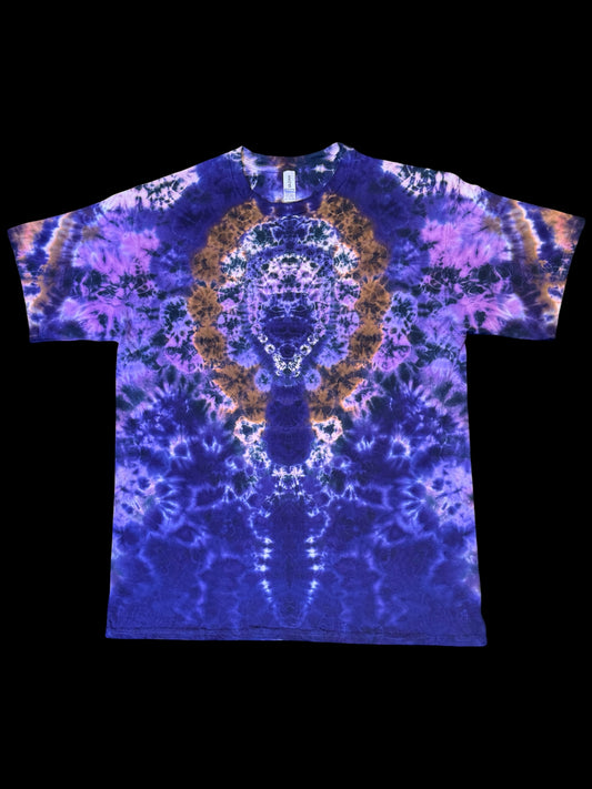 XL - purple and cedar sanzo kenney tee