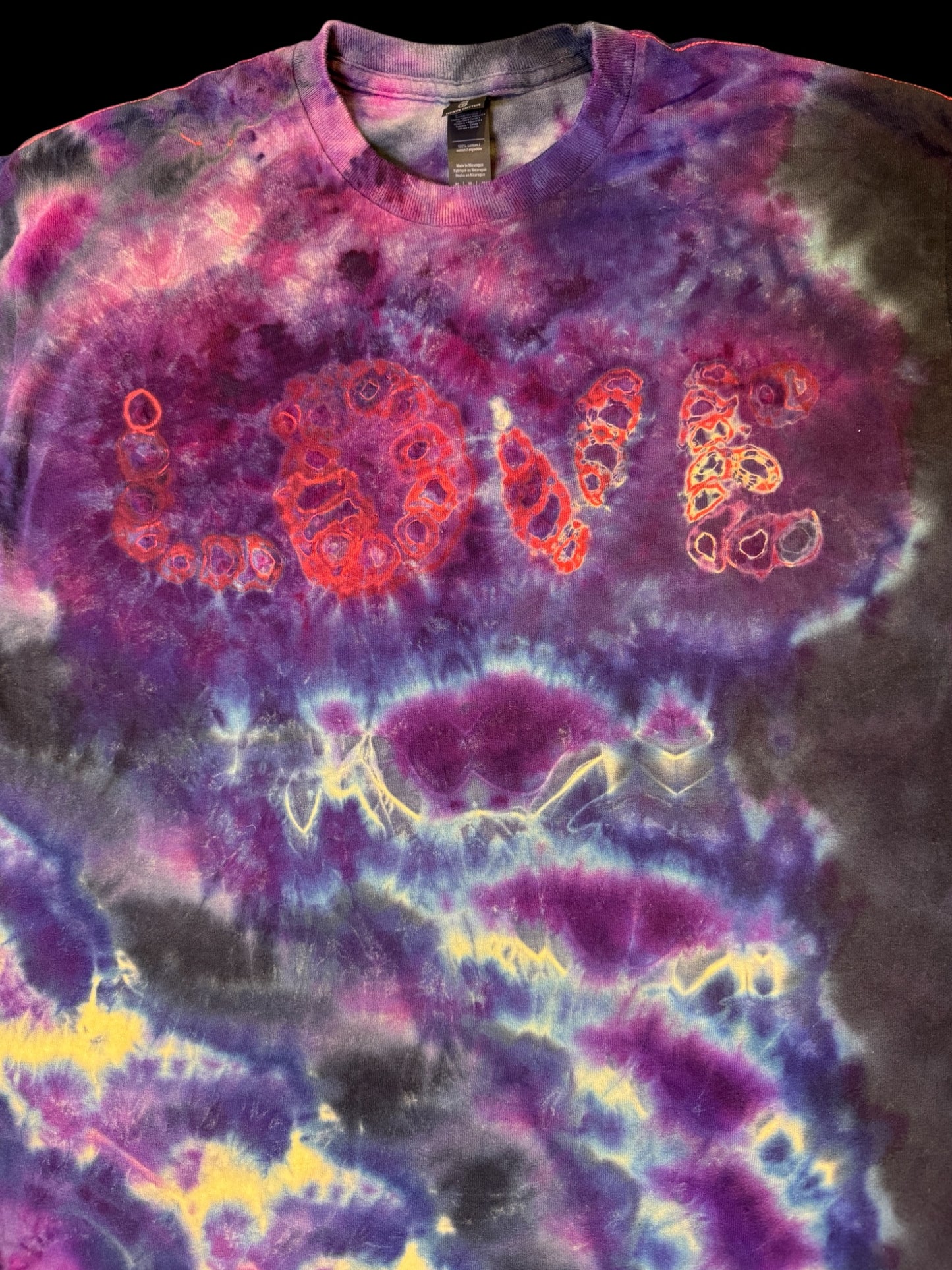 M - love is the answer long sleeve tee