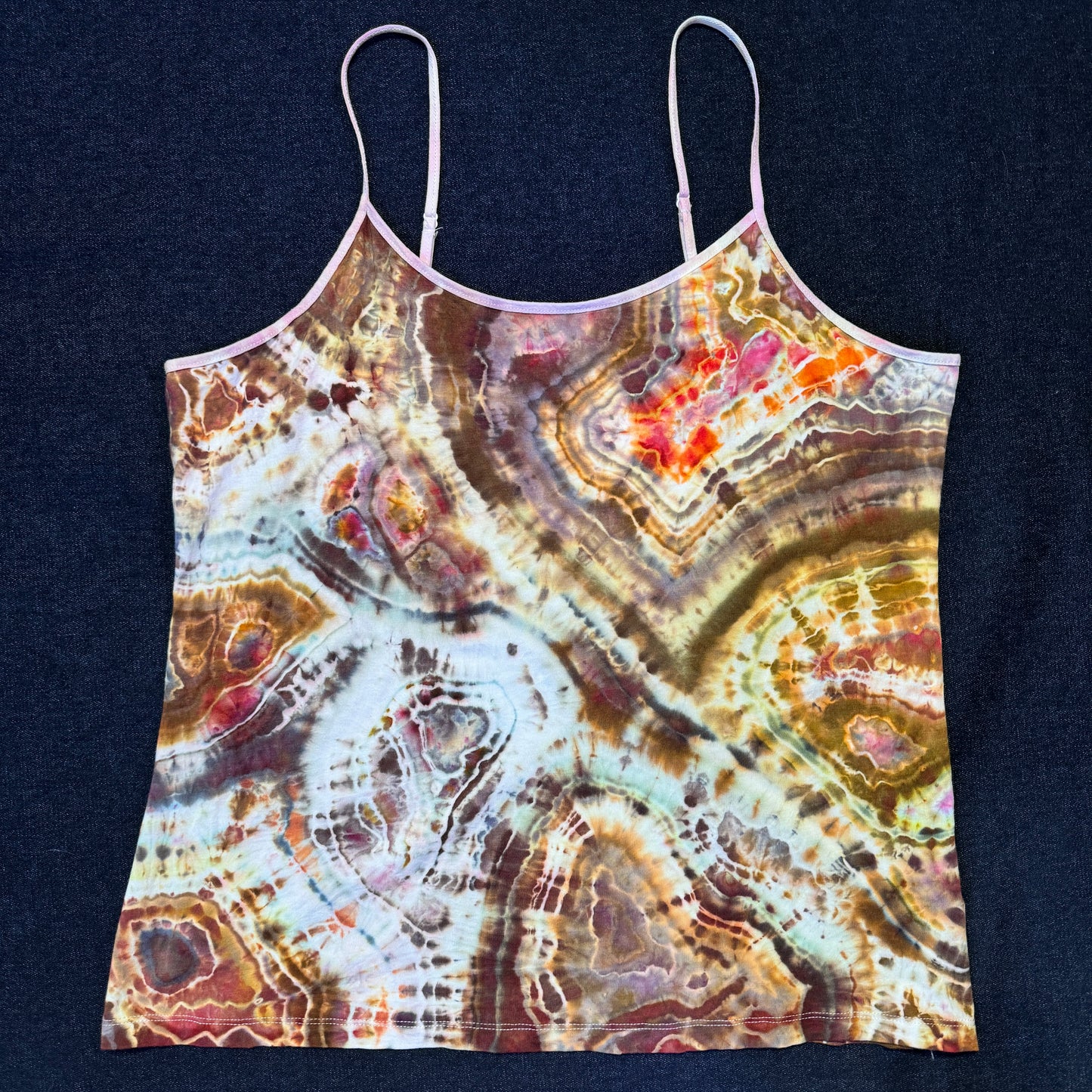 XXL - ice dyed geode style cami