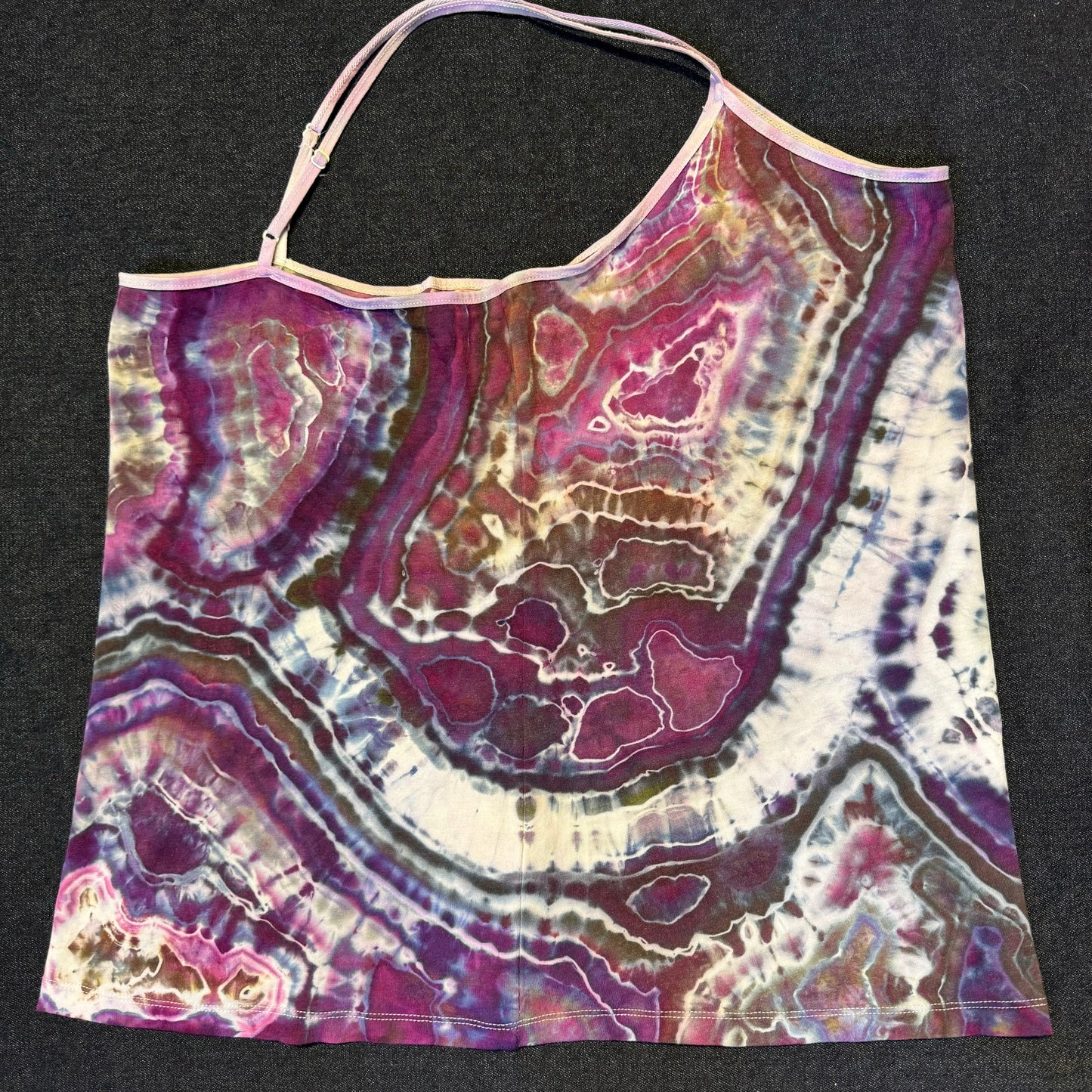 XXL - ice dyed geode style cami