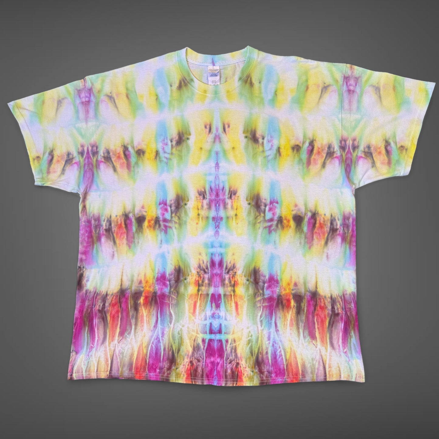 XXL - ice dyed arashi shibori inspired tee