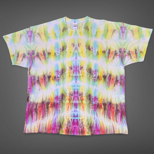 XXL - ice dyed arashi shibori inspired tee