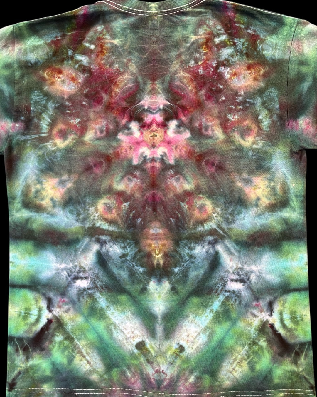 L - ice dyed hexdala tee