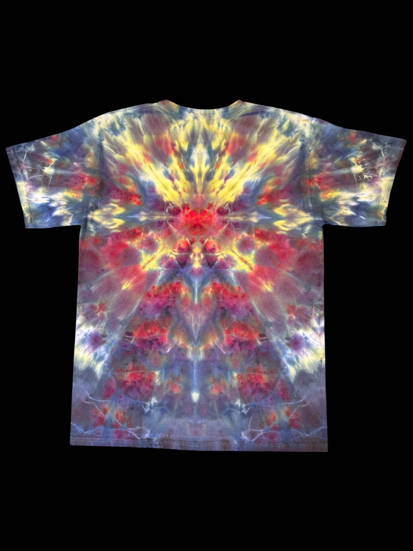 L - ice dyed big bang tee