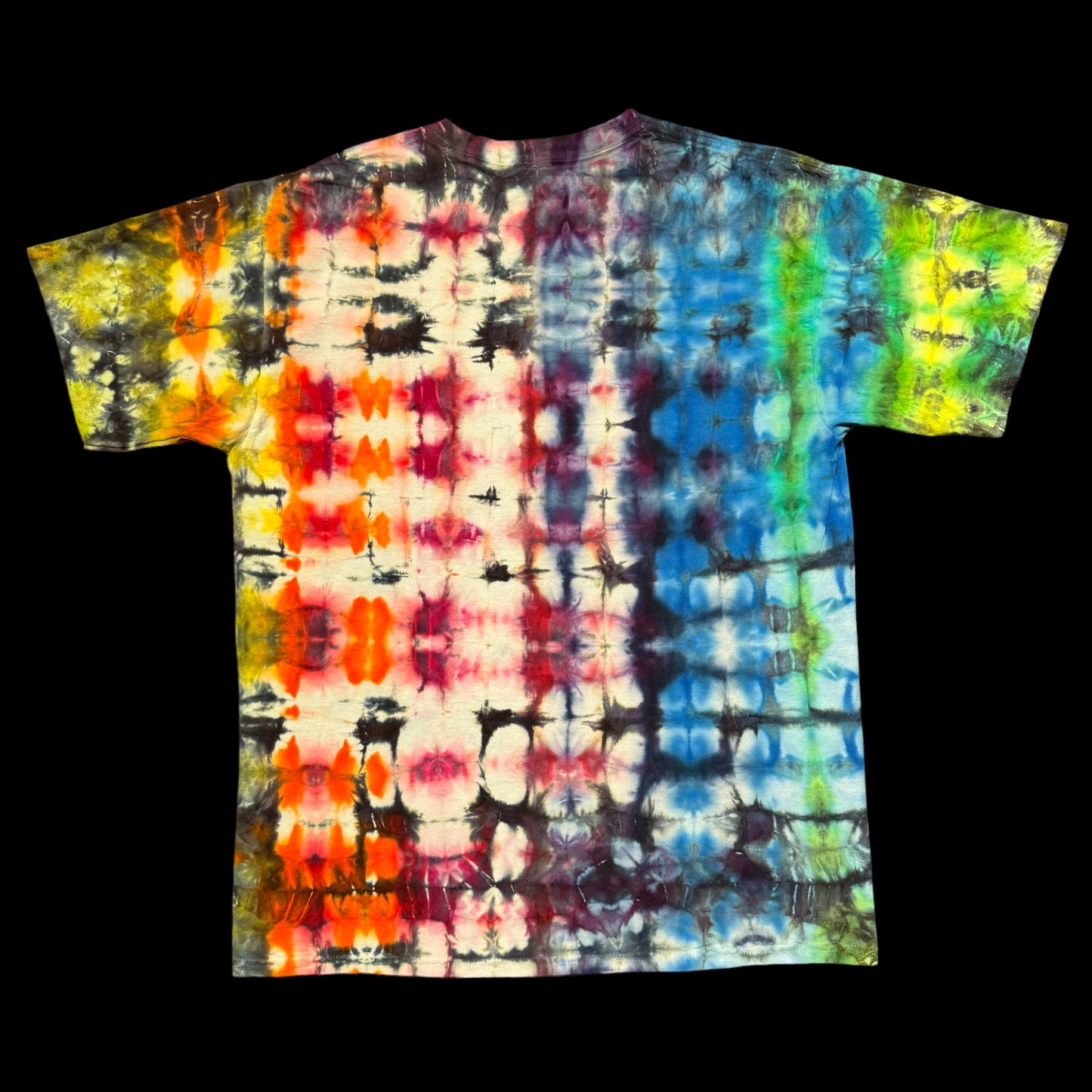 XL - ice dyed modified glitch tee