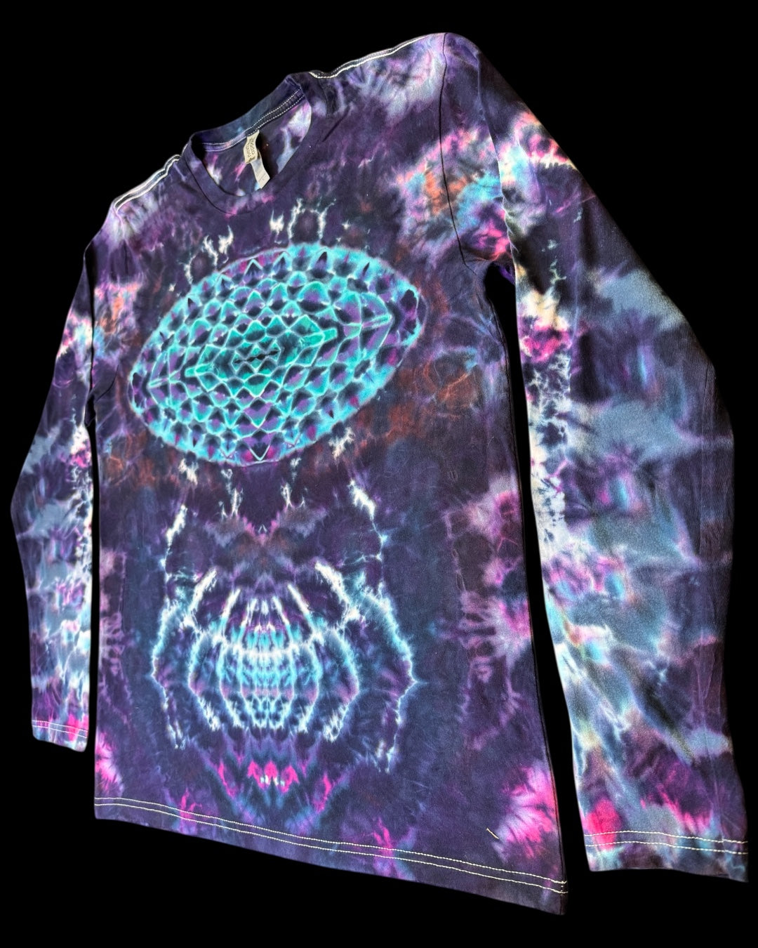 L - liquid ovaldala cosmic trip combo long sleeve tee