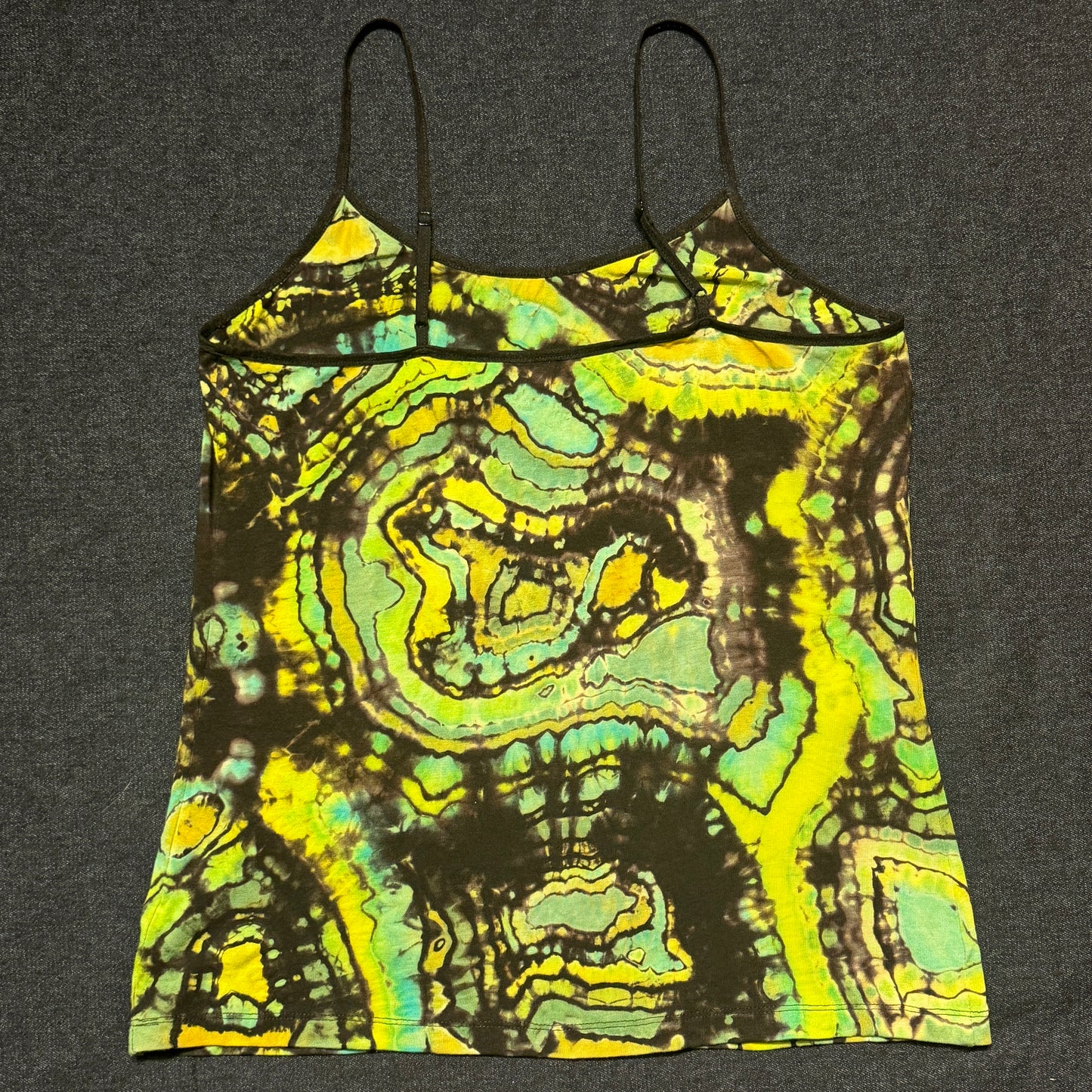 L - reverse dyed geode style cami