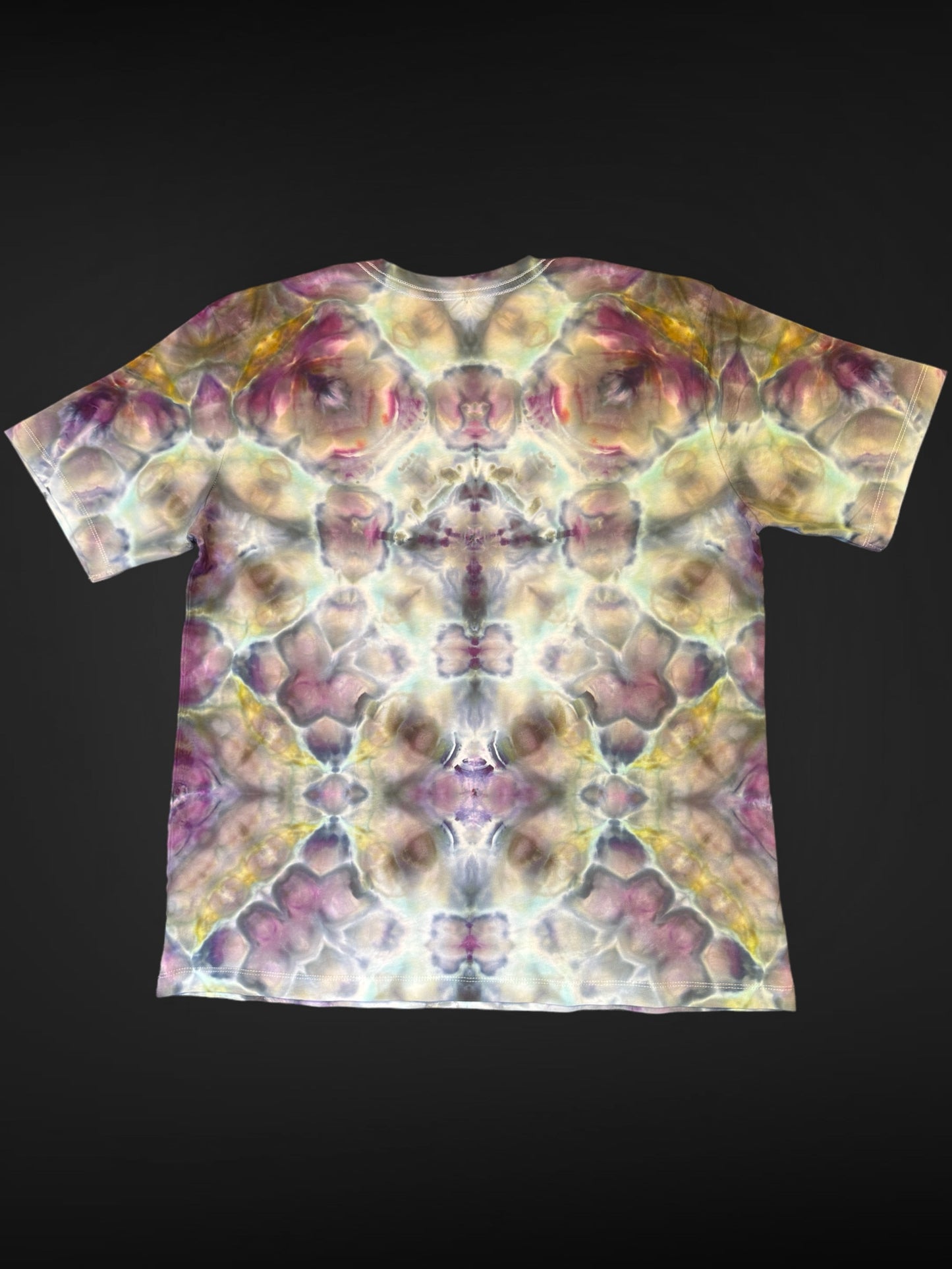 XL - ice dyed shibori tee