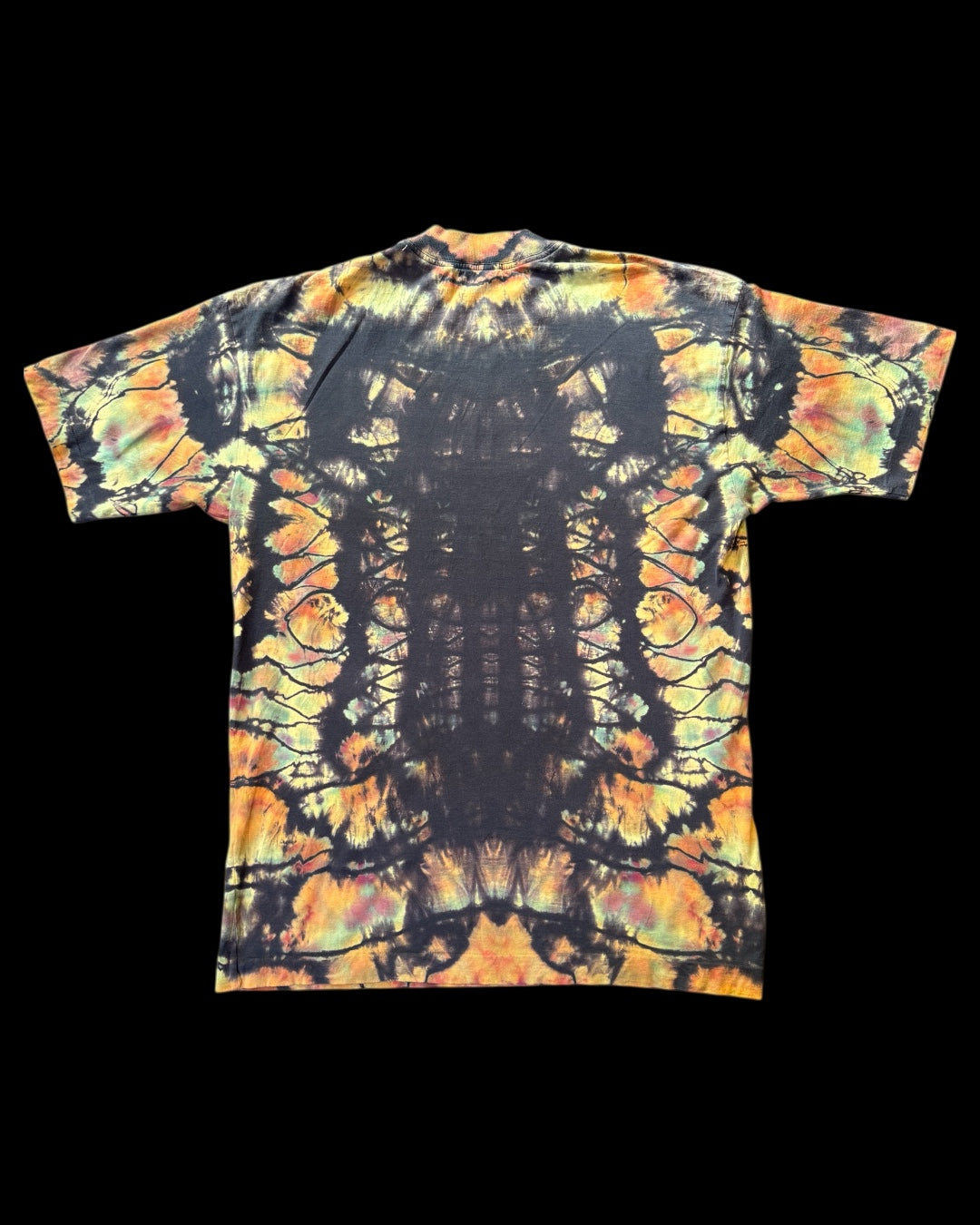 L - reversed ice dyed vintage Hermès tee