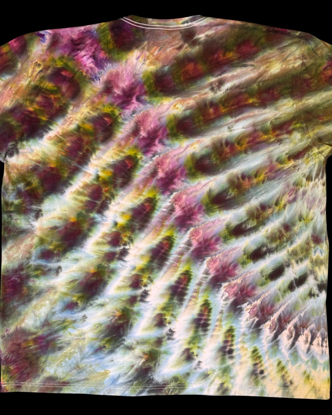 XXXXL - ice dyed deep jungle cosmic roll tee